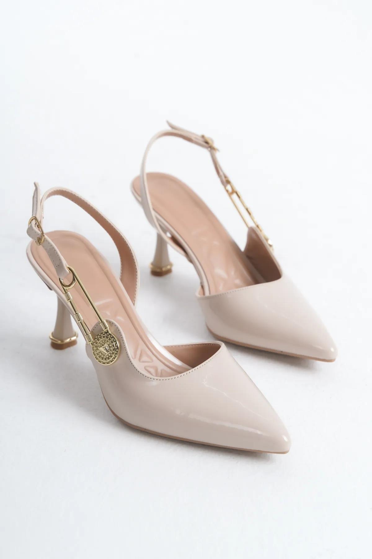MÇ025 Kadın Klasik 8,5 Cm Topuklu Ayakkabı - Görsel 2
