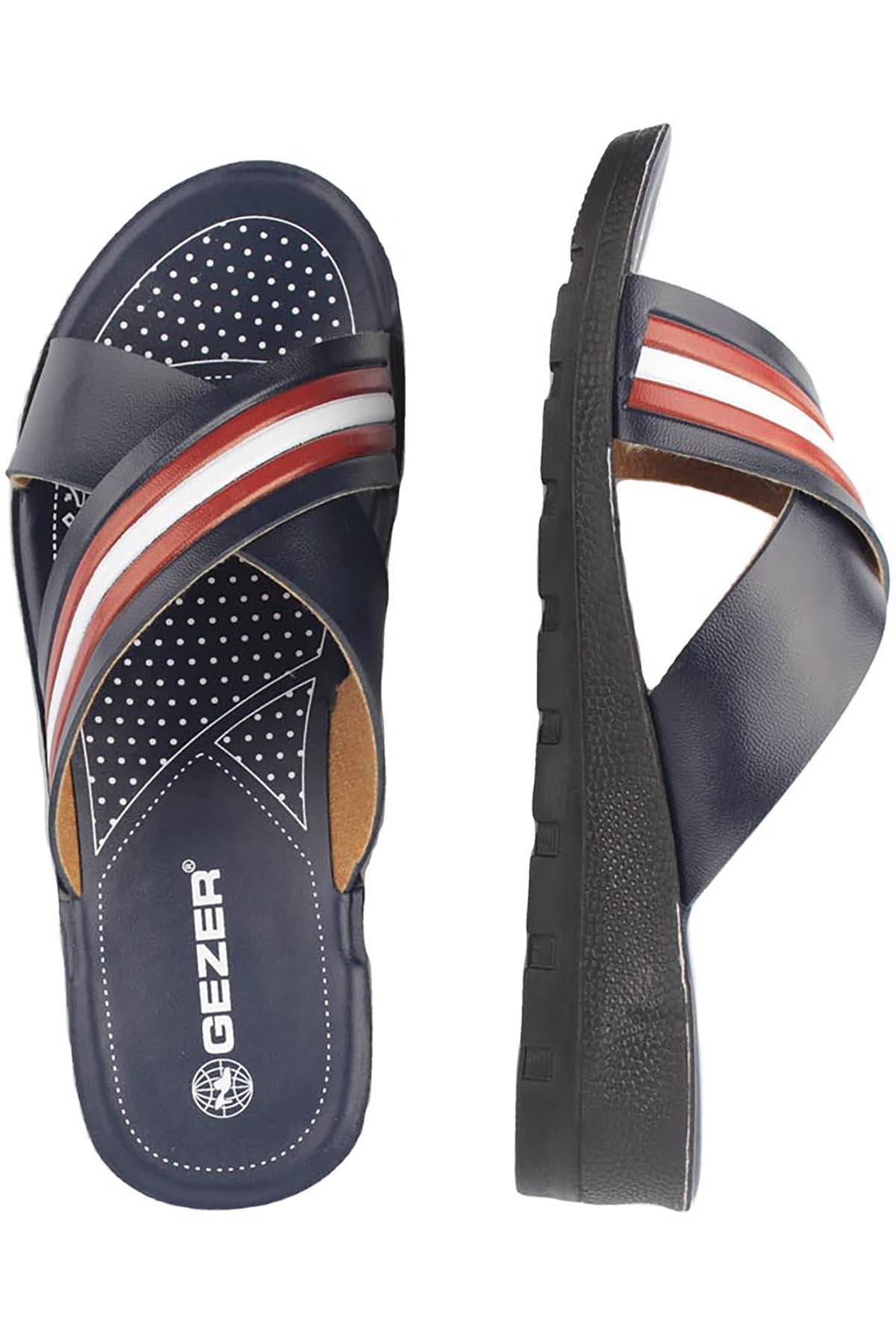 13075 Yazlık 4 Cm Topuklu Hafif Taban Günlük Kadın Terlik - Görsel 5