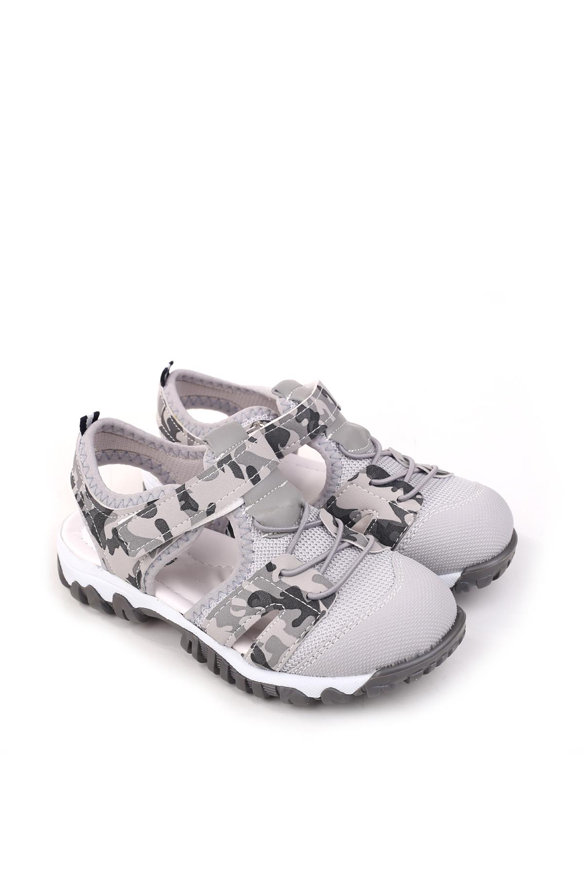 Arzn 4831 Erkek Çocuk Ortopedik Rahat Taban Sandalet - Görsel 2