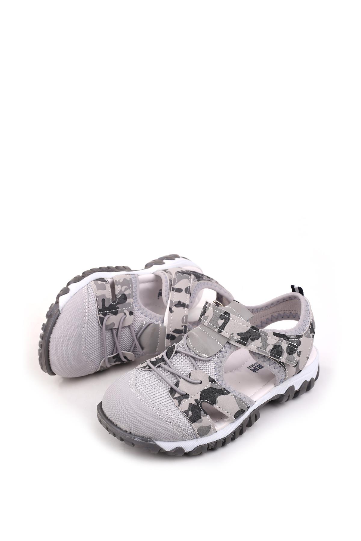 Arzn 4831 Erkek Çocuk Ortopedik Rahat Taban Sandalet - Görsel 4