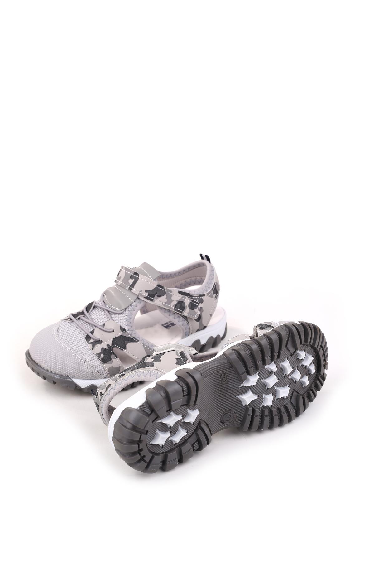 Arzn 4831 Erkek Çocuk Ortopedik Rahat Taban Sandalet - Görsel 6