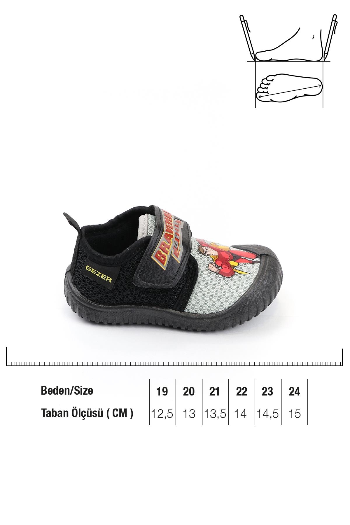 Yazlık Keten Braveman Erkek Bebe Ayakkabı - Görsel 3