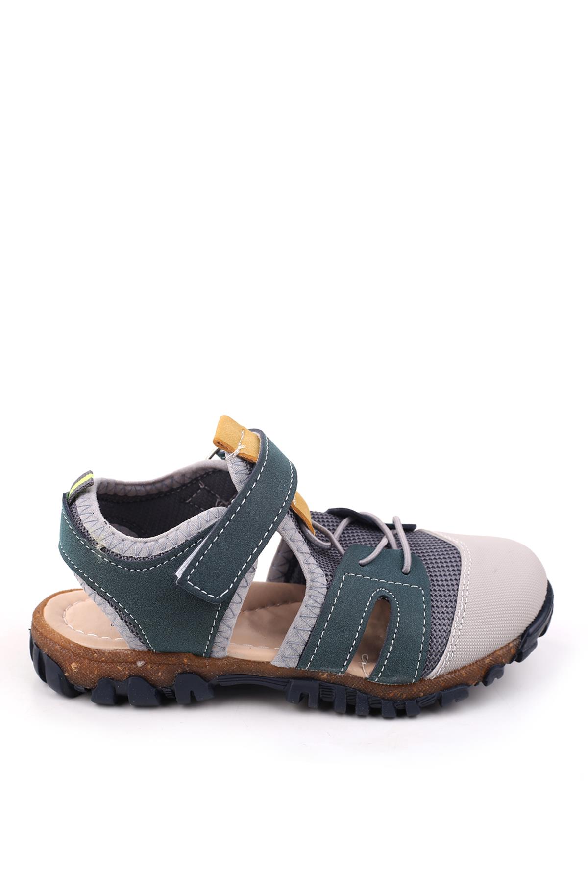 Arzn 4831 Erkek Çocuk Ortopedik Rahat Taban Sandalet - Görsel 3