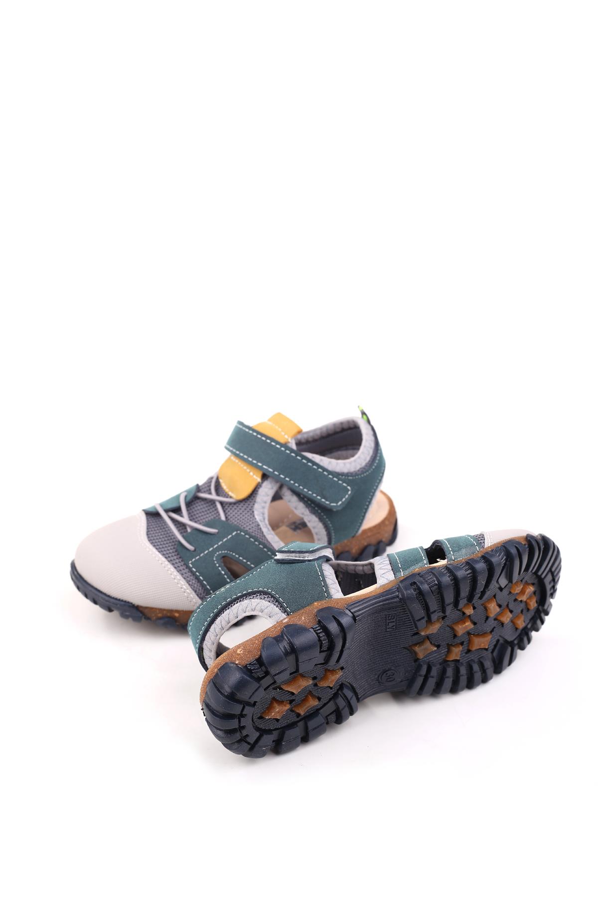 Arzn 4831 Erkek Çocuk Ortopedik Rahat Taban Sandalet - Görsel 6