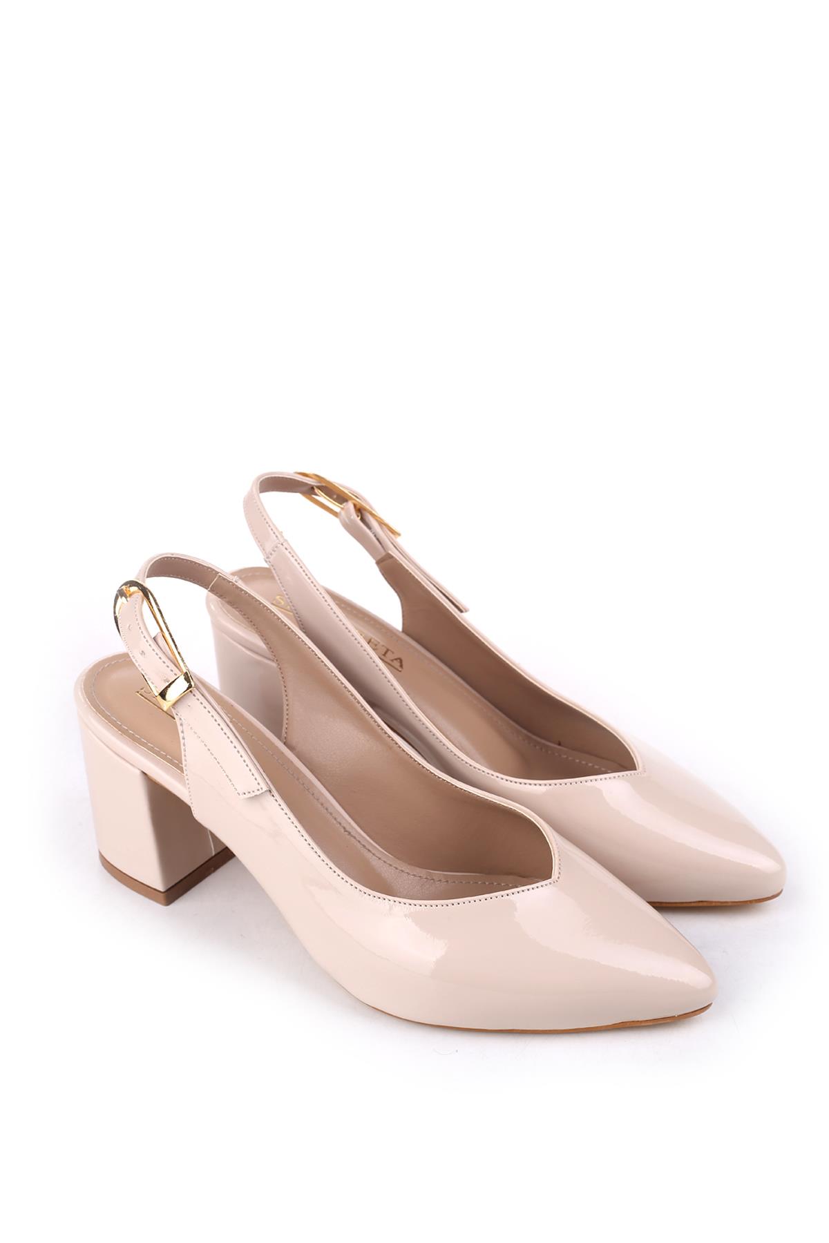 066 Kadın 7 cm Topuklu Ayakkabı - Görsel 2