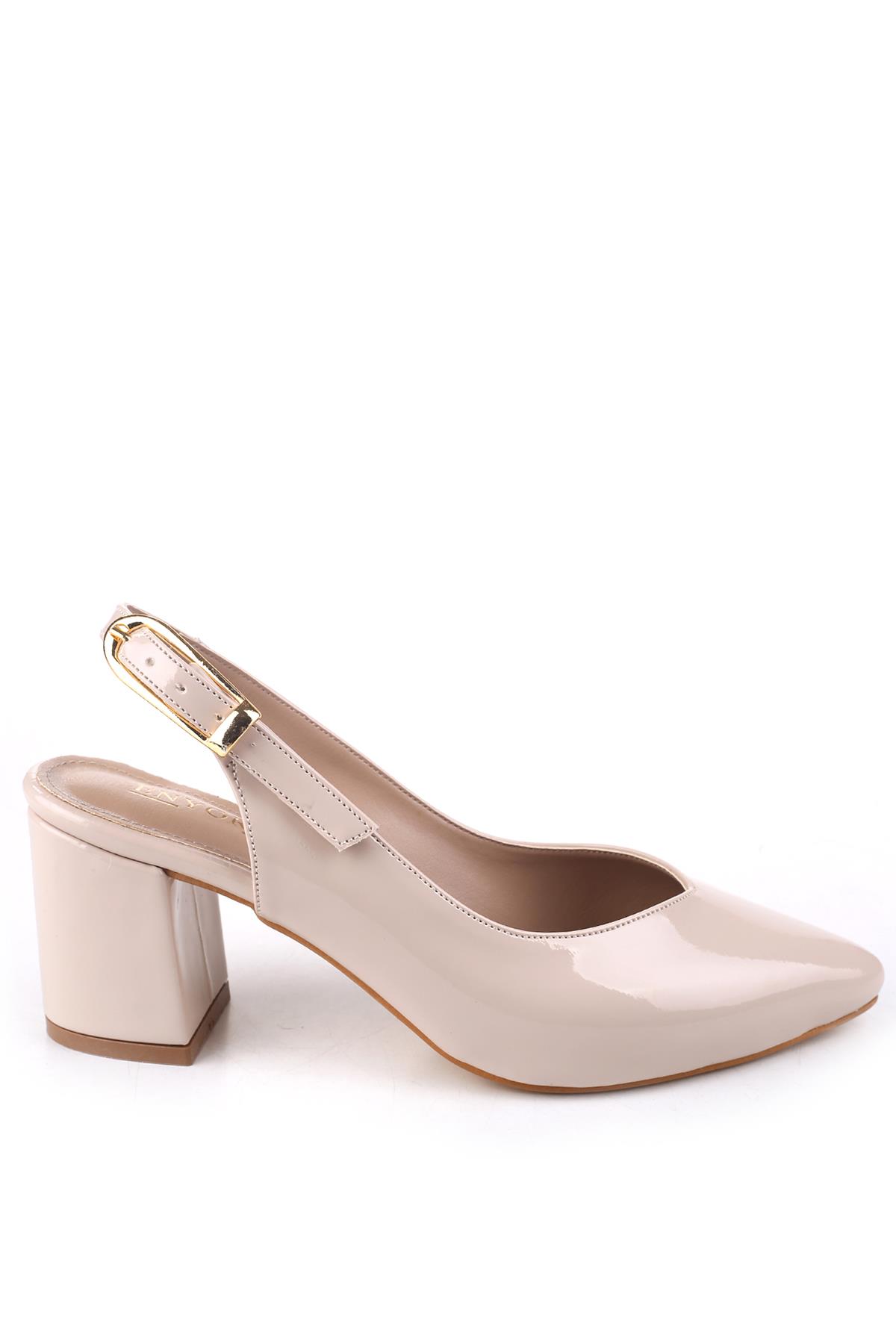 066 Kadın 7 cm Topuklu Ayakkabı - Görsel 3