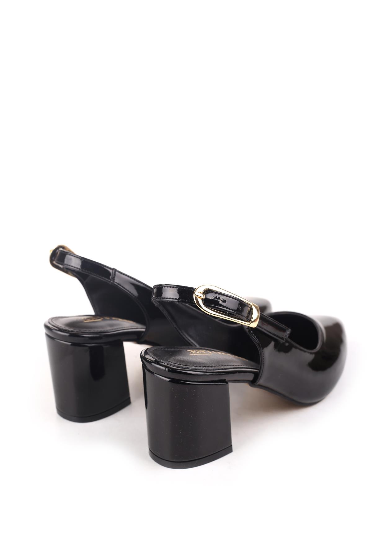 066 Kadın 7 cm Topuklu Ayakkabı - Görsel 5