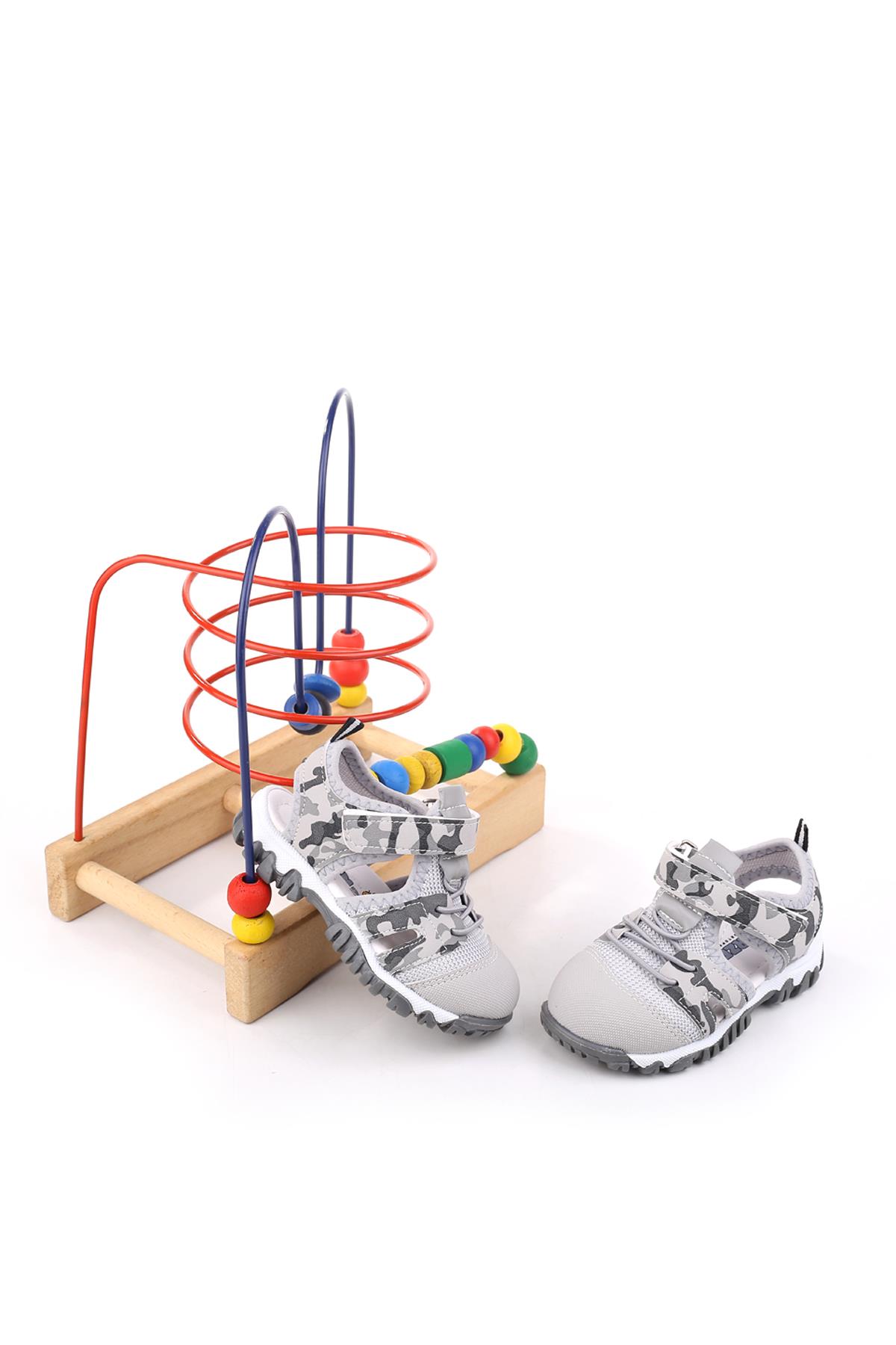 - Arzn 4836 Erkek Bebek Ortopedik Rahat Taban Sandalet - Görsel 3