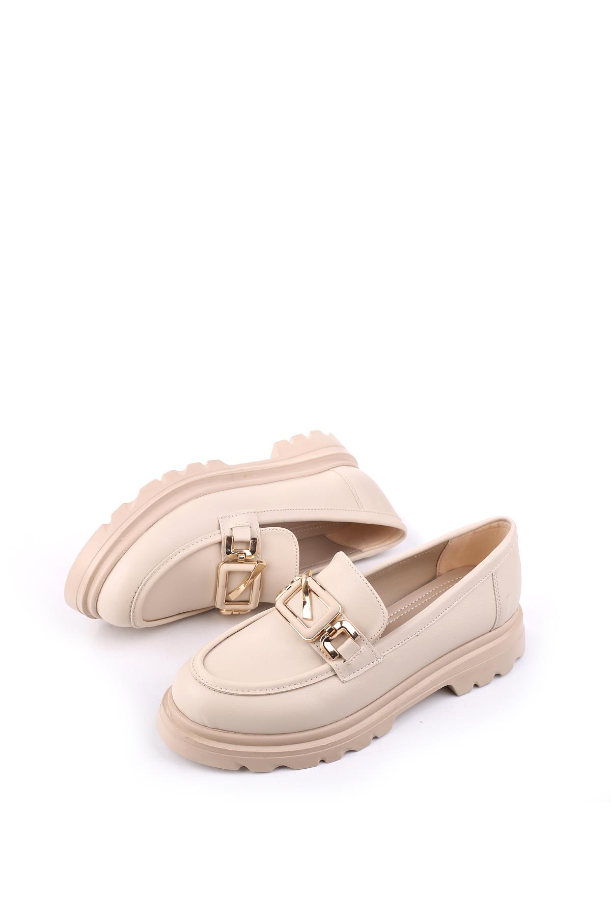 Fncy-819 Günlük Kadın Loafer Ayakkabı - Görsel 4