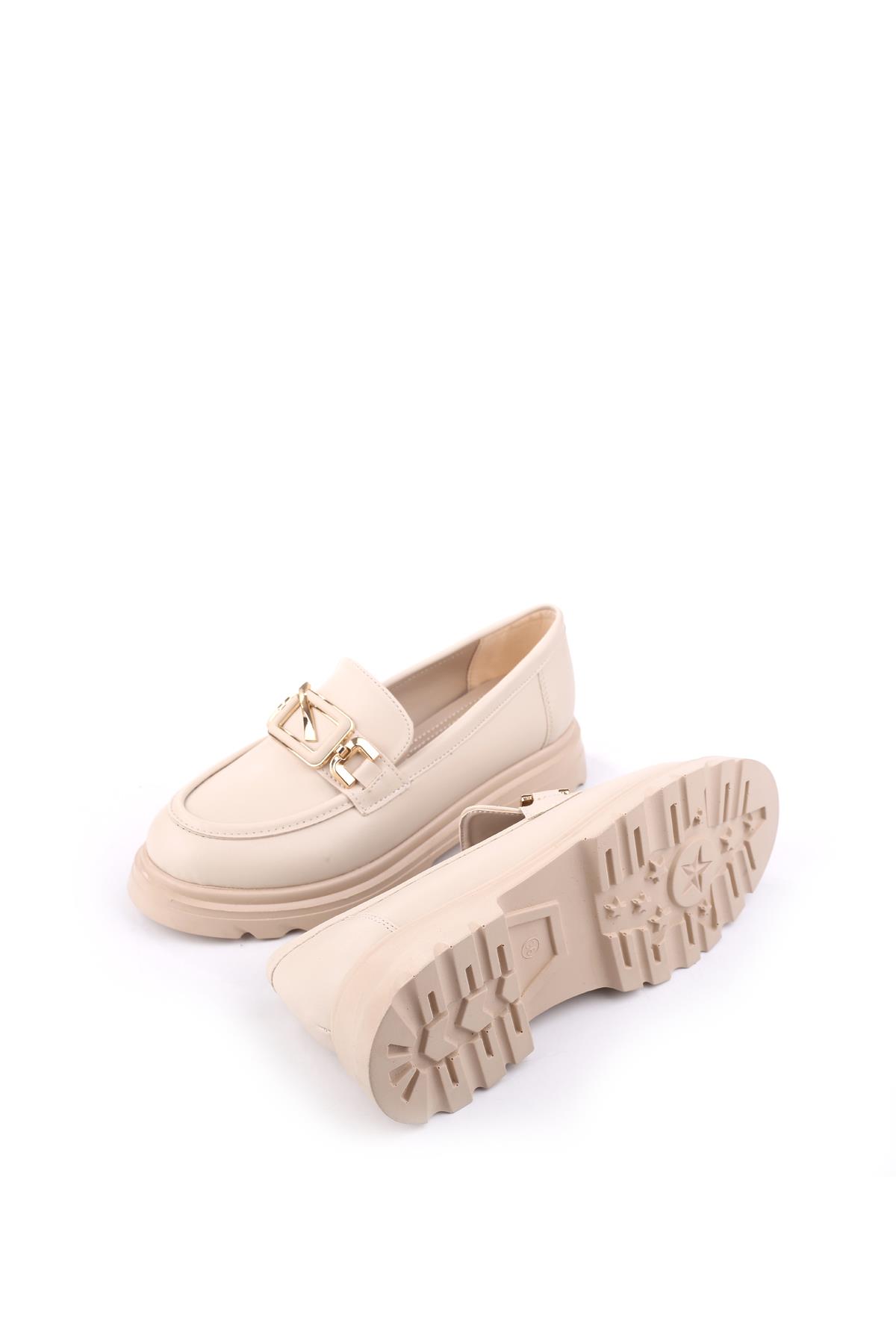 Fncy-819 Günlük Kadın Loafer Ayakkabı - Görsel 6