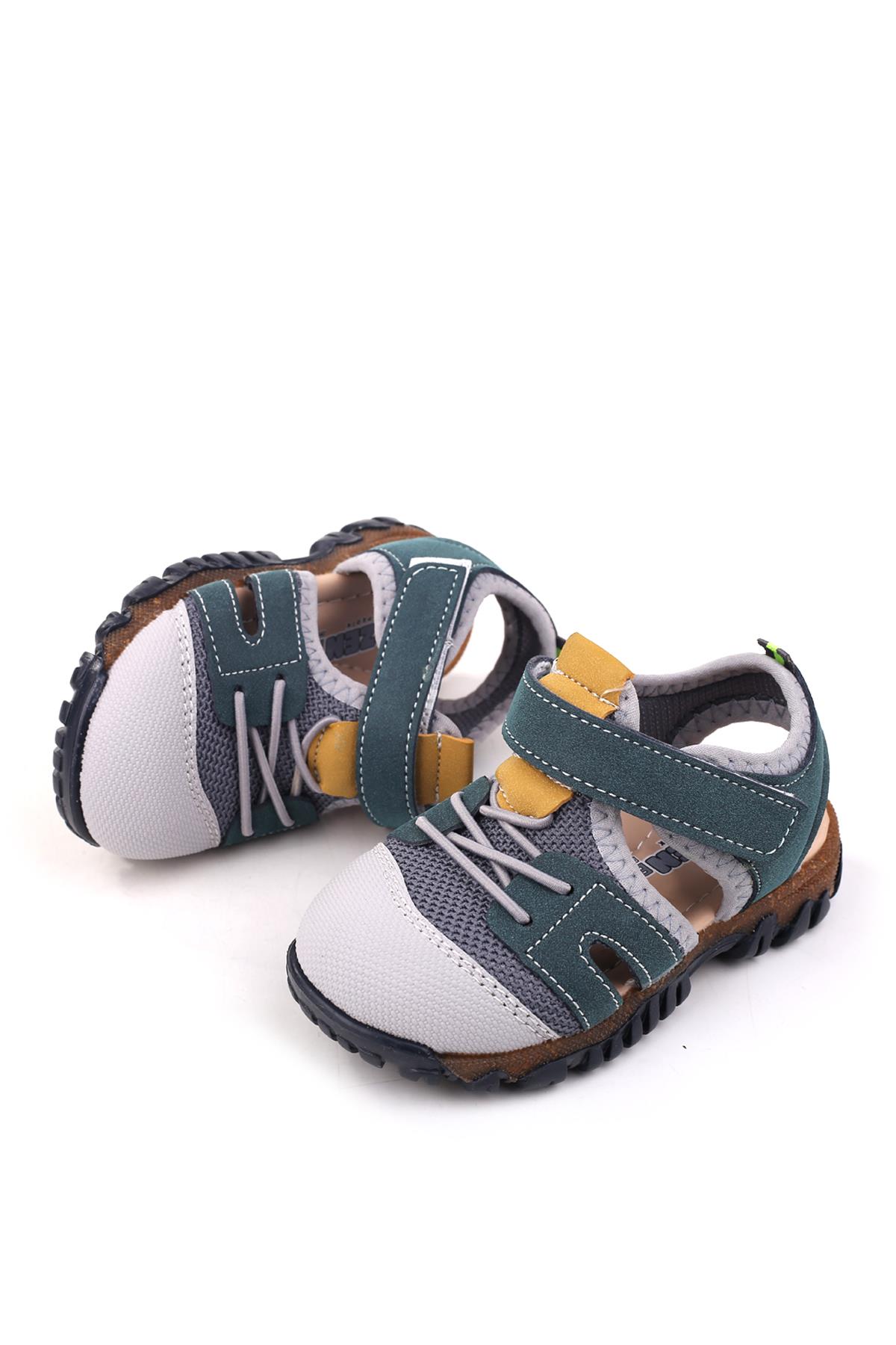 - Arzn 4836 Erkek Bebek Ortopedik Rahat Taban Sandalet - Görsel 5