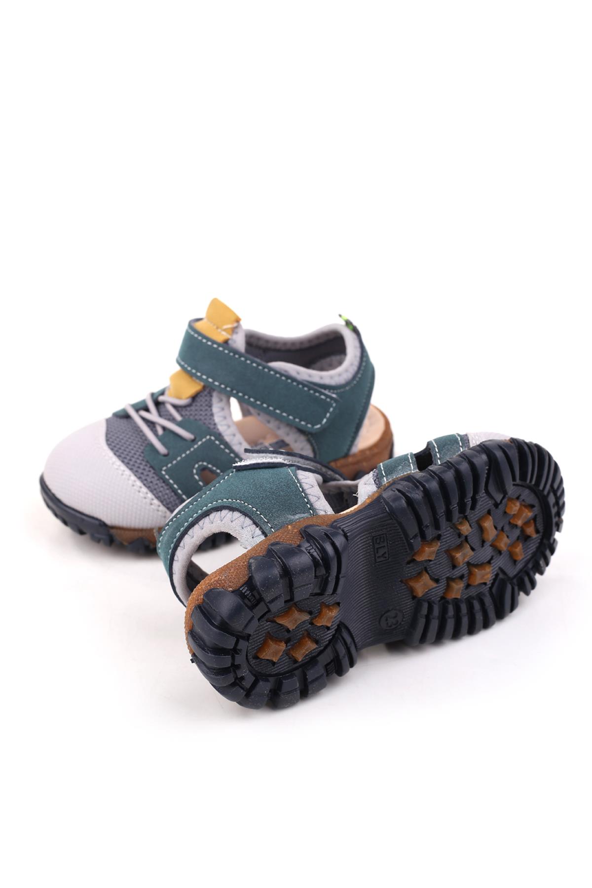 - Arzn 4836 Erkek Bebek Ortopedik Rahat Taban Sandalet - Görsel 7