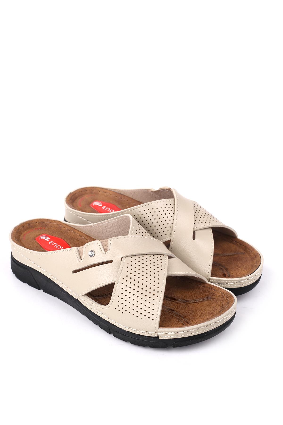 4742 Kadın Rahat Ortopedik Günlük Terlik - Görsel 2