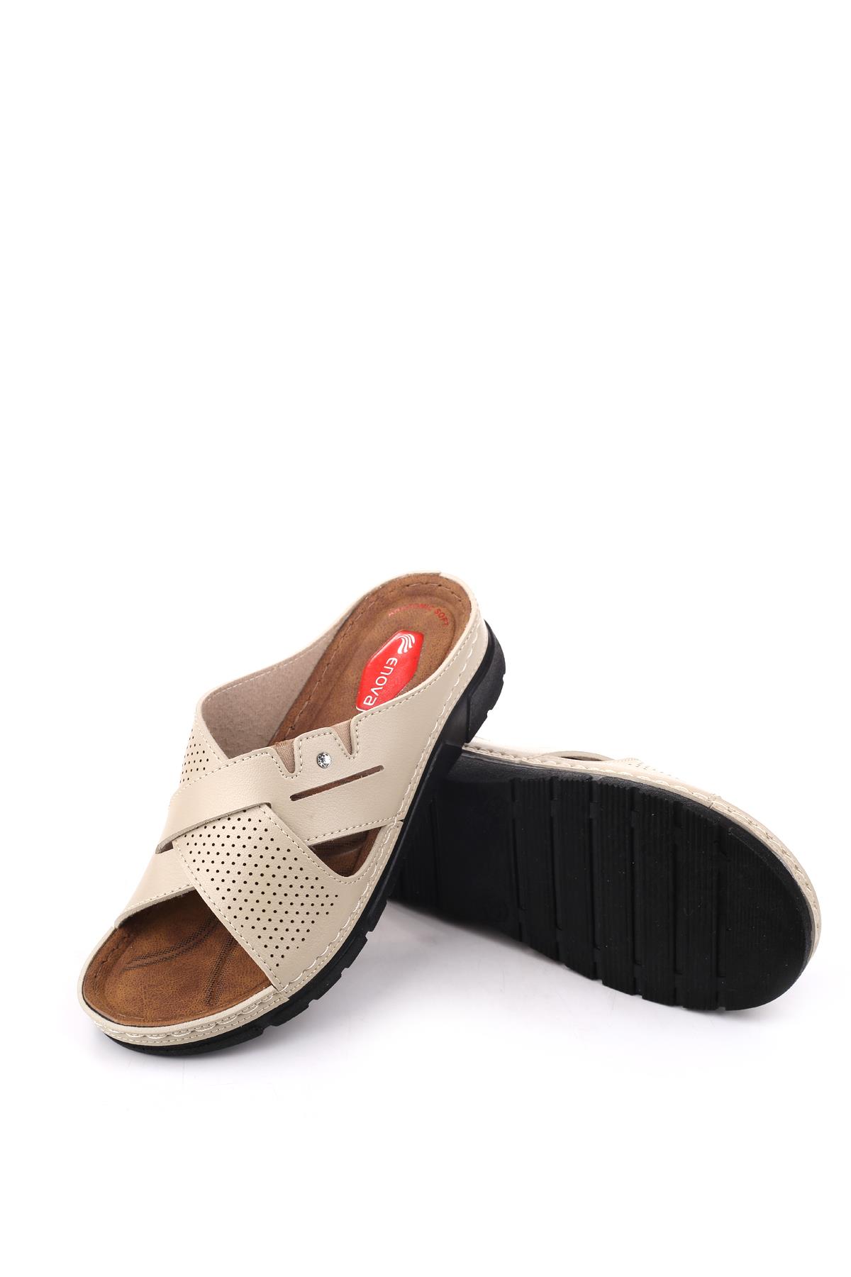 4742 Kadın Rahat Ortopedik Günlük Terlik - Görsel 6