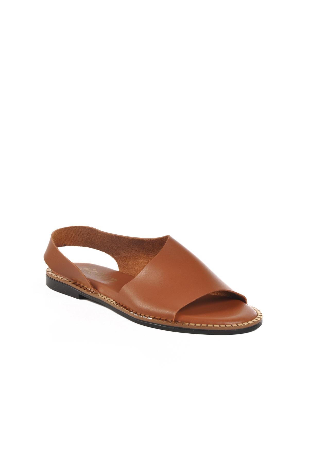 Aspor Taba Kadın Düz Sandalet - Görsel 4