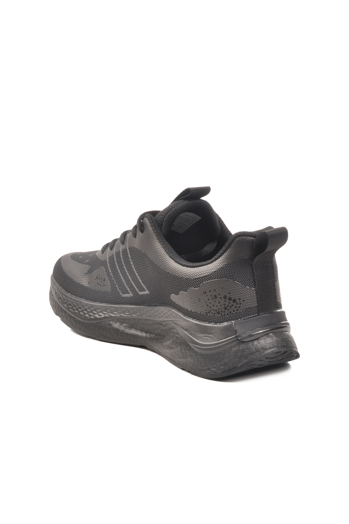 Siyah Bağcıklı Erkek Spor Ayakkabı - Görsel 5