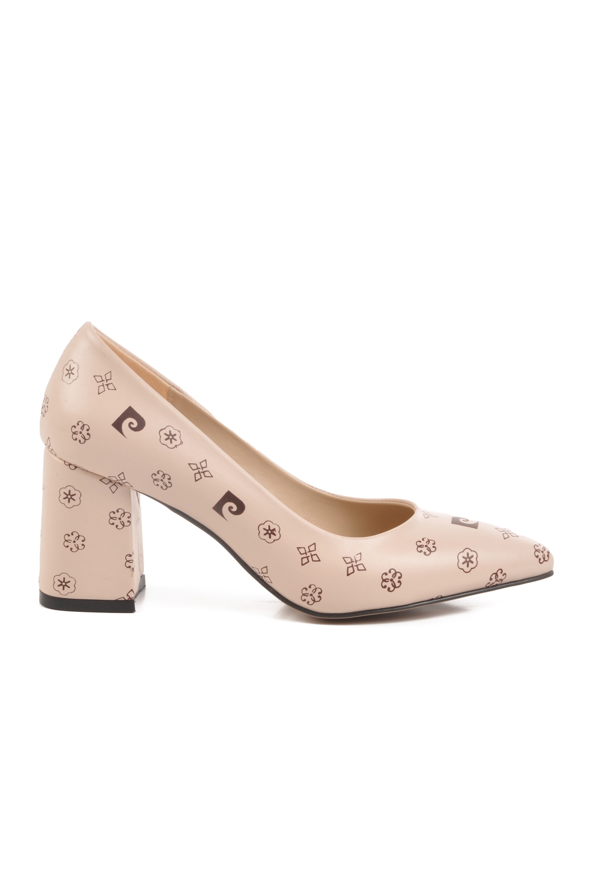 Bej Kadın Topuklu Ayakkabı - Görsel 2