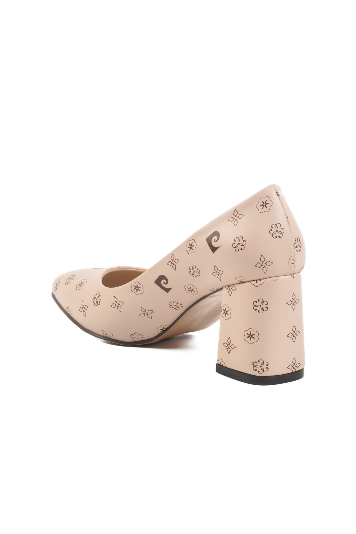 Bej Kadın Topuklu Ayakkabı - Görsel 5