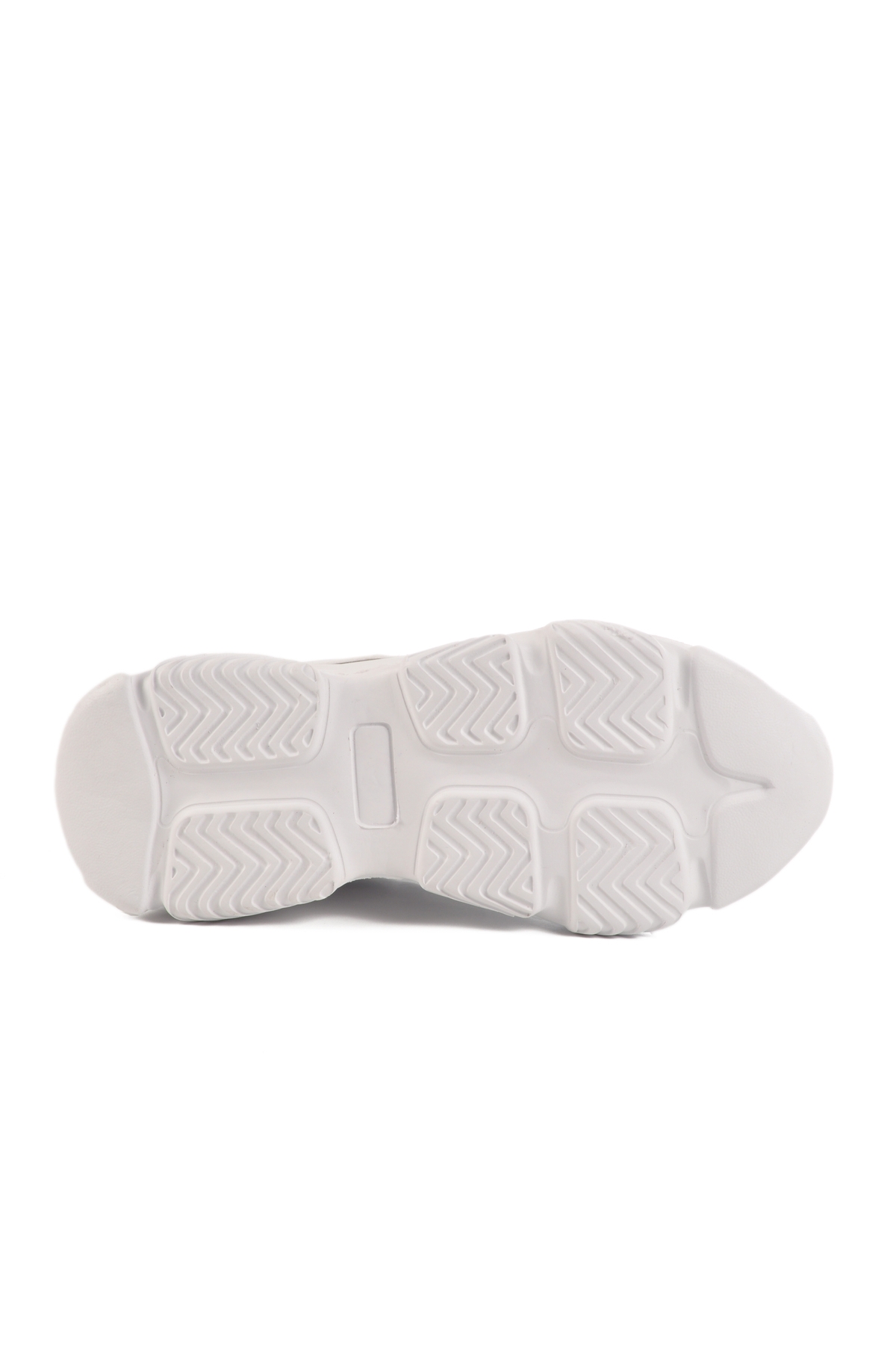 Beyaz Bağcıklı Kadın Sneaker DRK171 G - Görsel 6