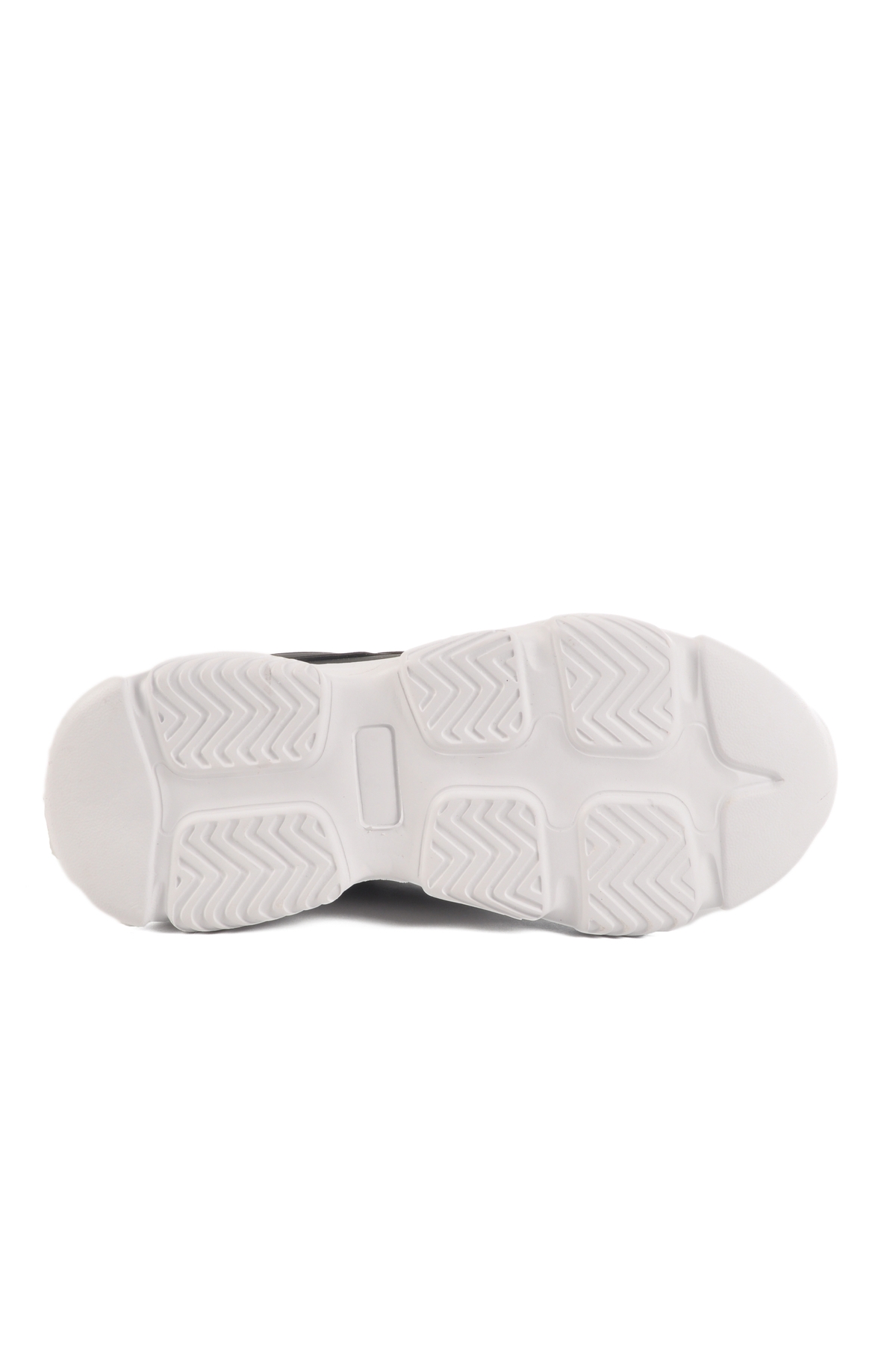 Siyah Beyaz Bağcıklı Kadın Sneaker DRK171 G - Görsel 6