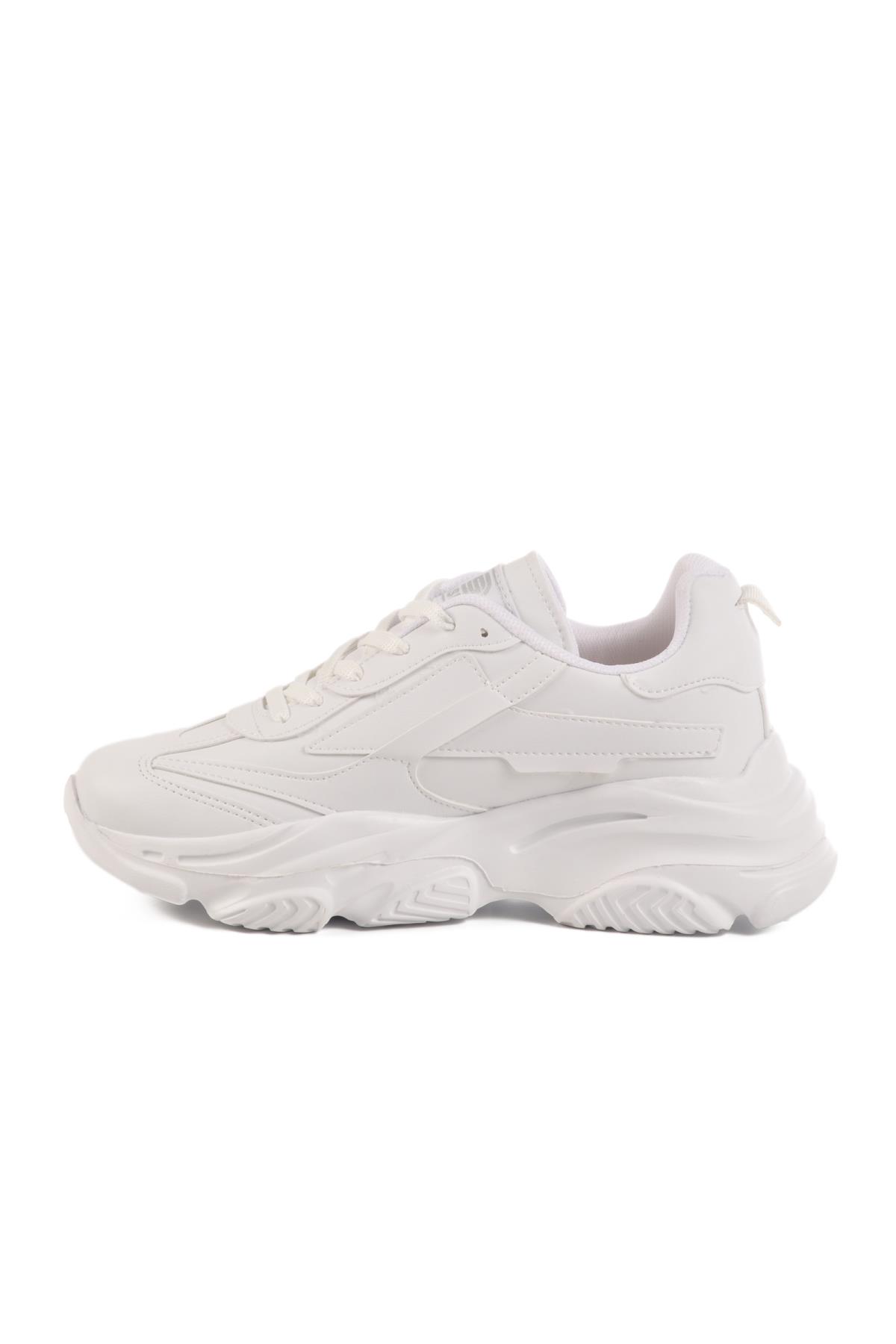 DRK171 G Beyaz Mevsimlik Spor Ayakkabı - Görsel 3