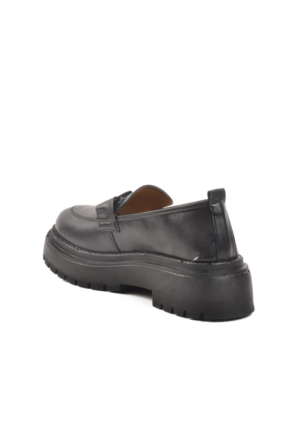 F-2047 Z Siyah Kadın Günlük Ayakkabı - Görsel 5