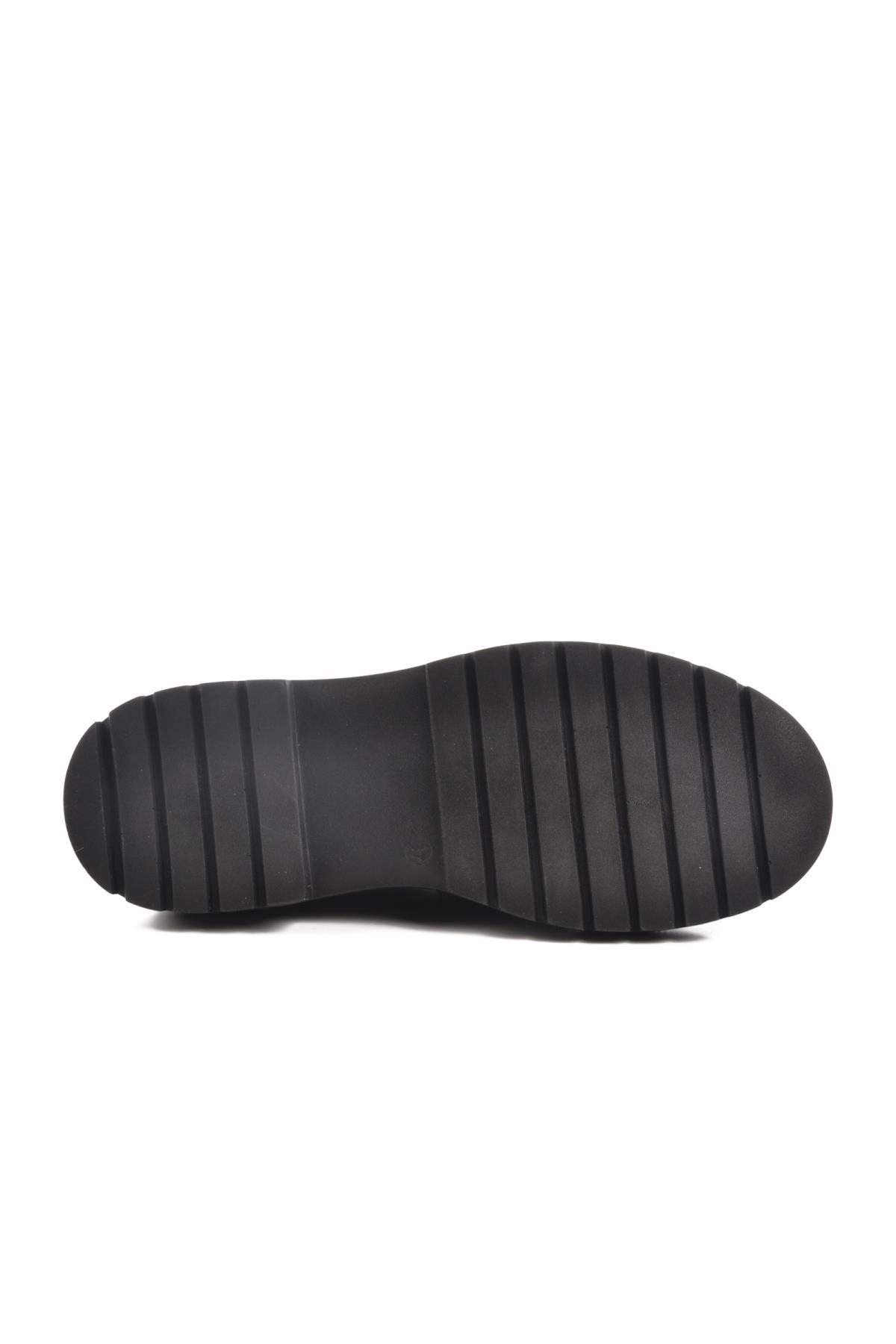 F-2047 Z Siyah Kadın Günlük Ayakkabı - Görsel 6