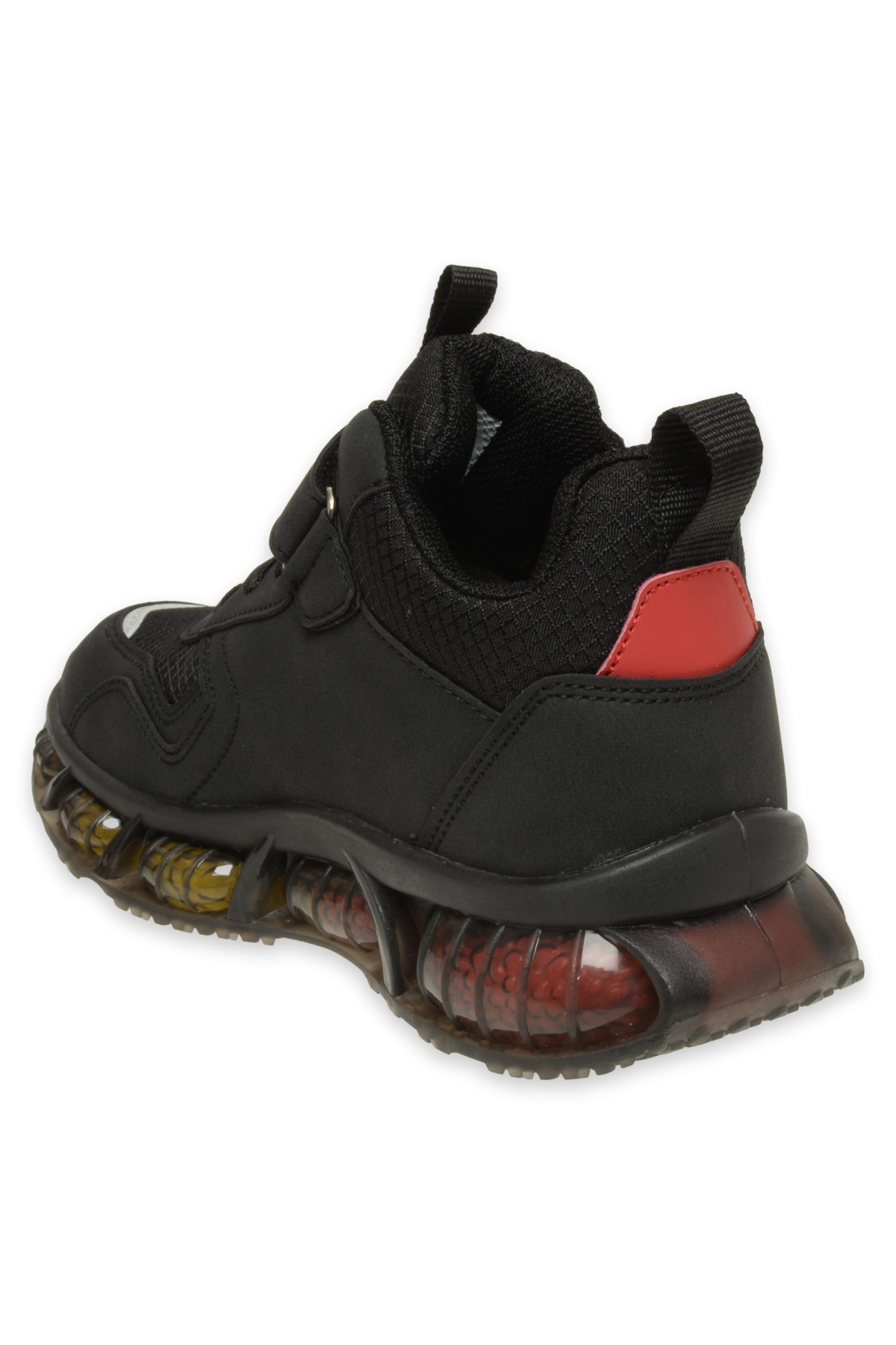 946.F23K380 Filet Phylon Işıklı Siyah-Beyaz Çocuk Bot - Görsel 5