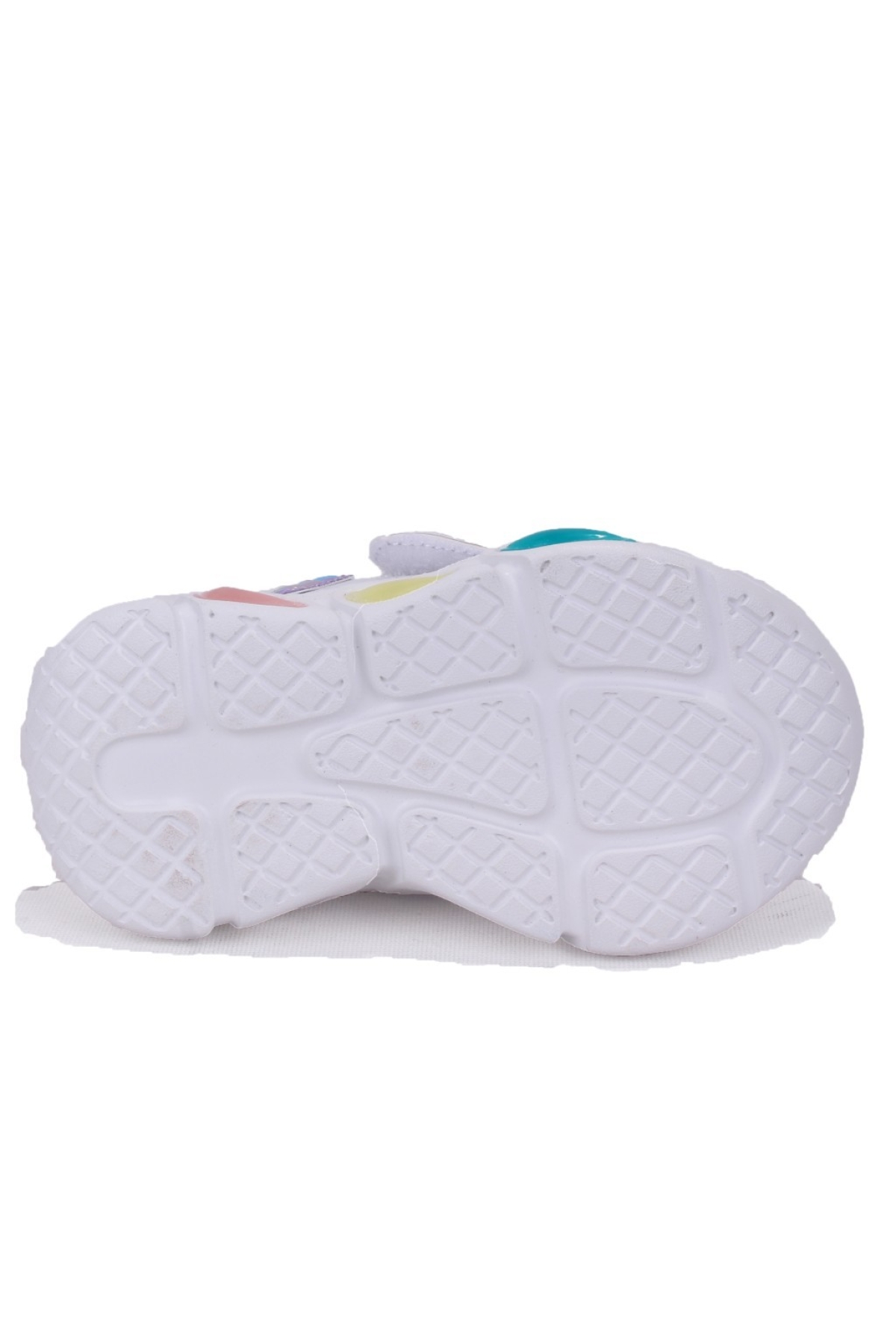 Lovely 346P25K234 Beyaz Ortopedik Işıklı Kız Çocuk Spor Ayakkabı - Görsel 5