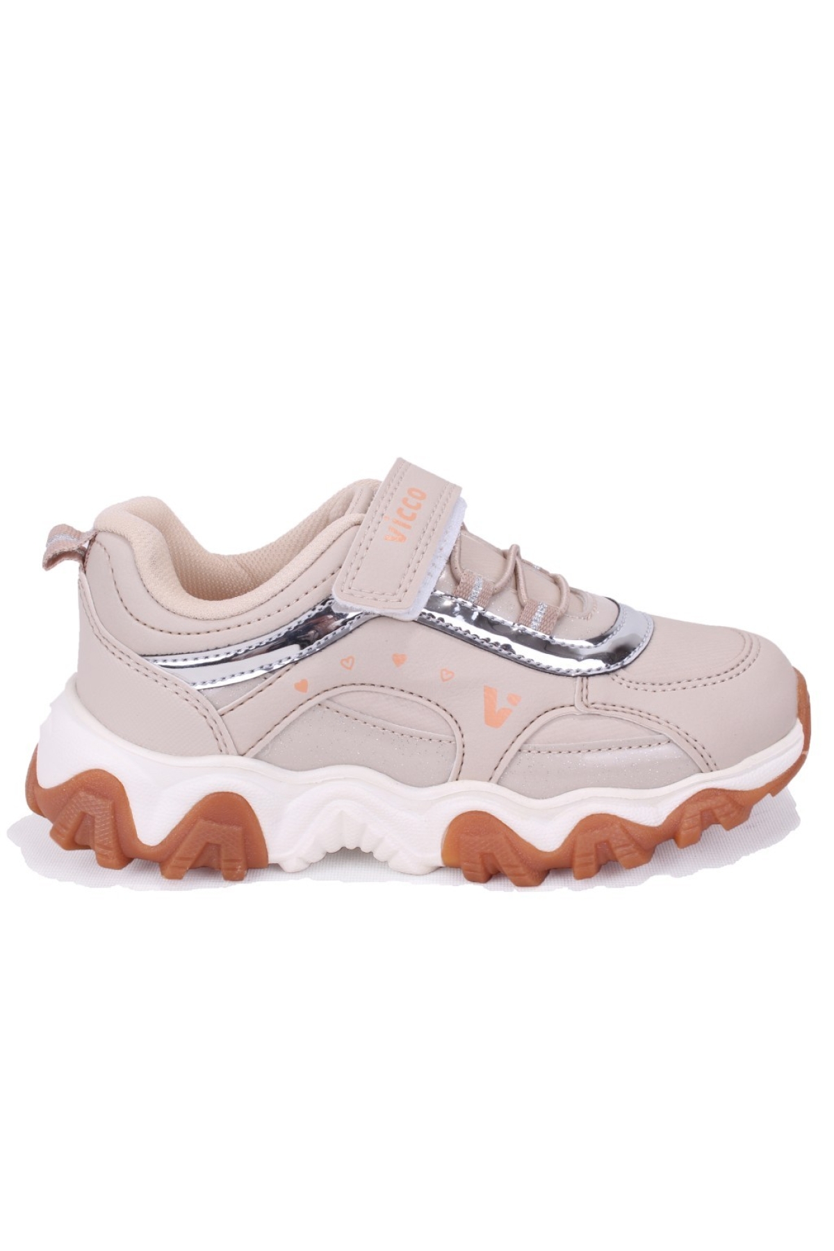 Dream 346F25K210 Bej Ortopedik Günlük Kız Çocuk Spor Ayakkabı - Görsel 3