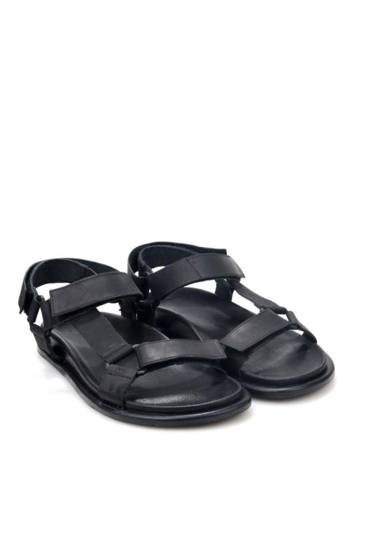 Pisagor Ps-33770 Erkek Ortopedik Deri Sandalet - Görsel 3