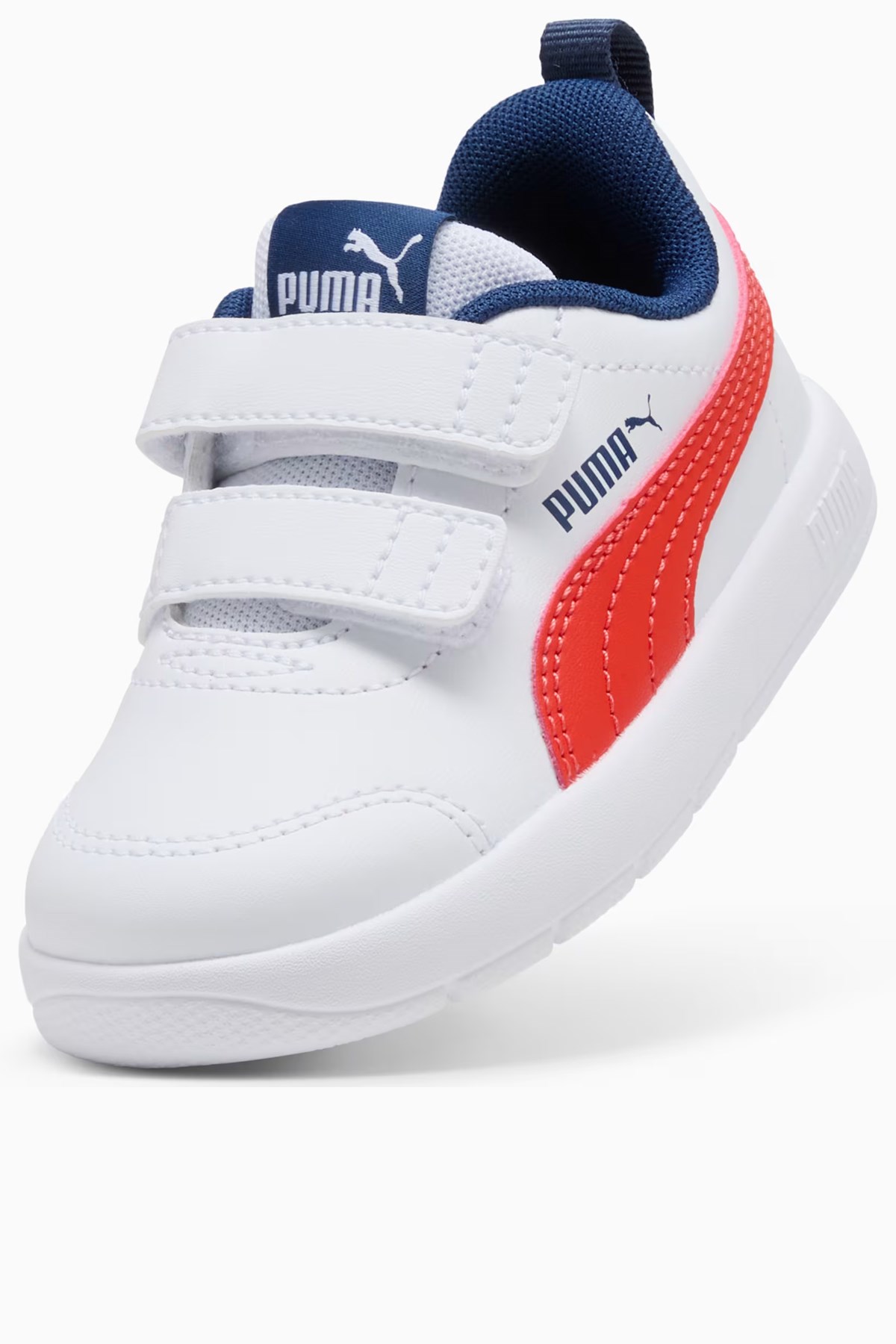 Puma Puma Beyaz Courtflex V3 V Inf Çocuk Spor Ayakkabı Sneaker | Flo Beyaz - 3. görsel