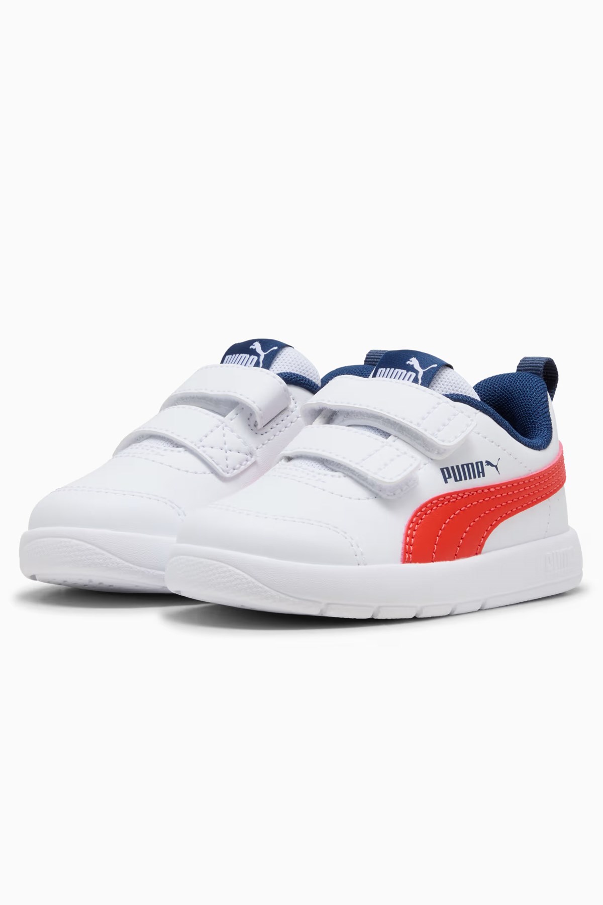 Puma Puma Beyaz Courtflex V3 V Inf Çocuk Spor Ayakkabı Sneaker | Flo Beyaz - 5. görsel