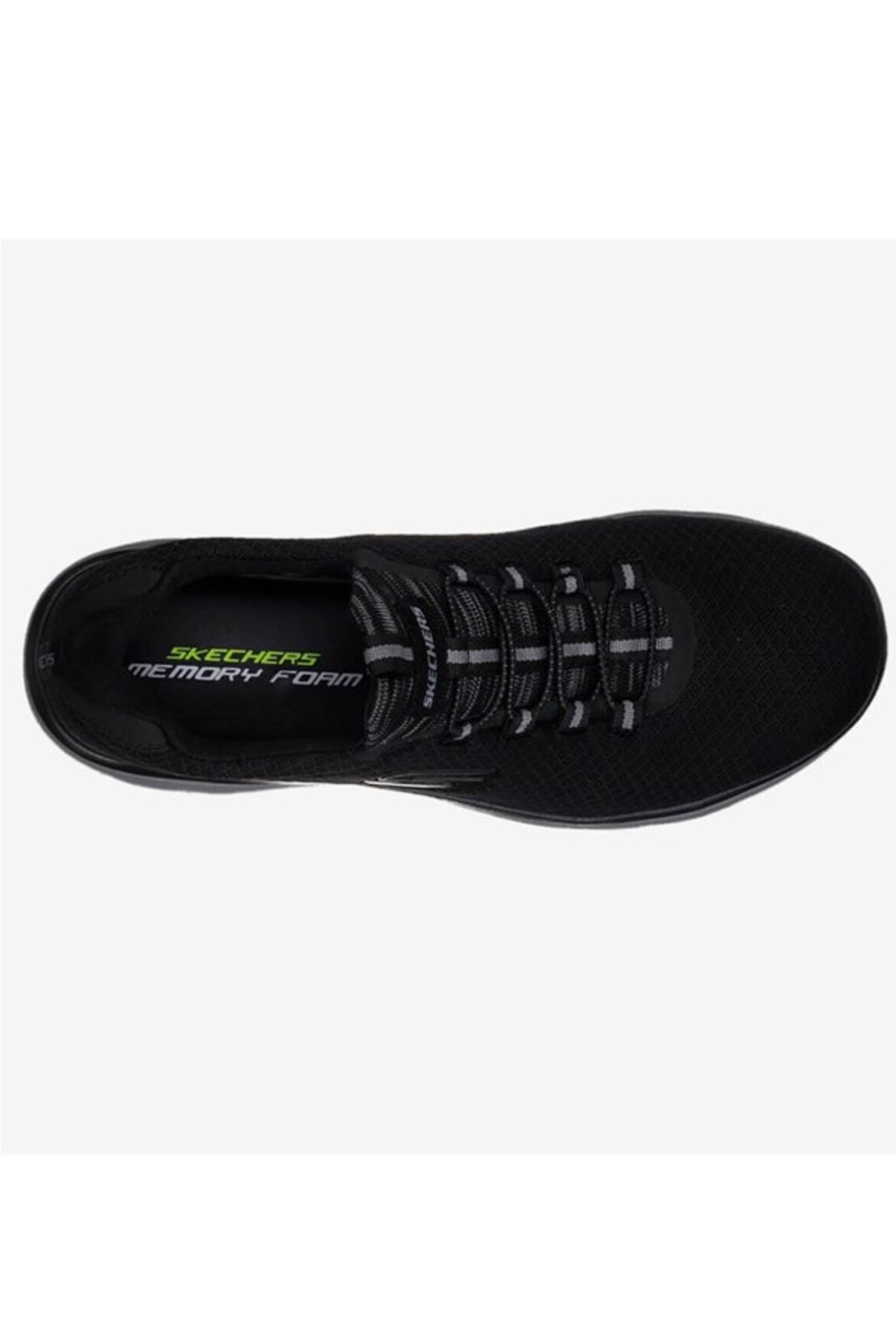 Skechers Skechers Siyah Summits Erkek Spor Ayakkabı Sneaker | Flo Siyah - 4. görsel