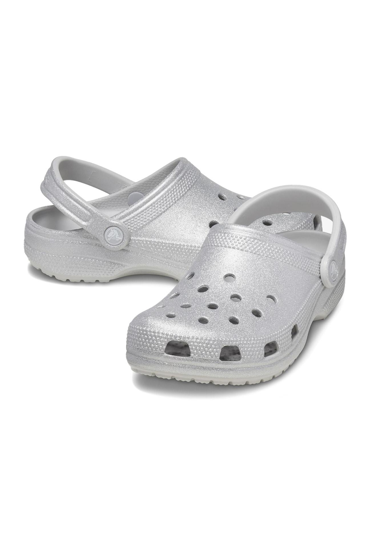 205942 Classic Glitter Clog Gümüş - Görsel 4