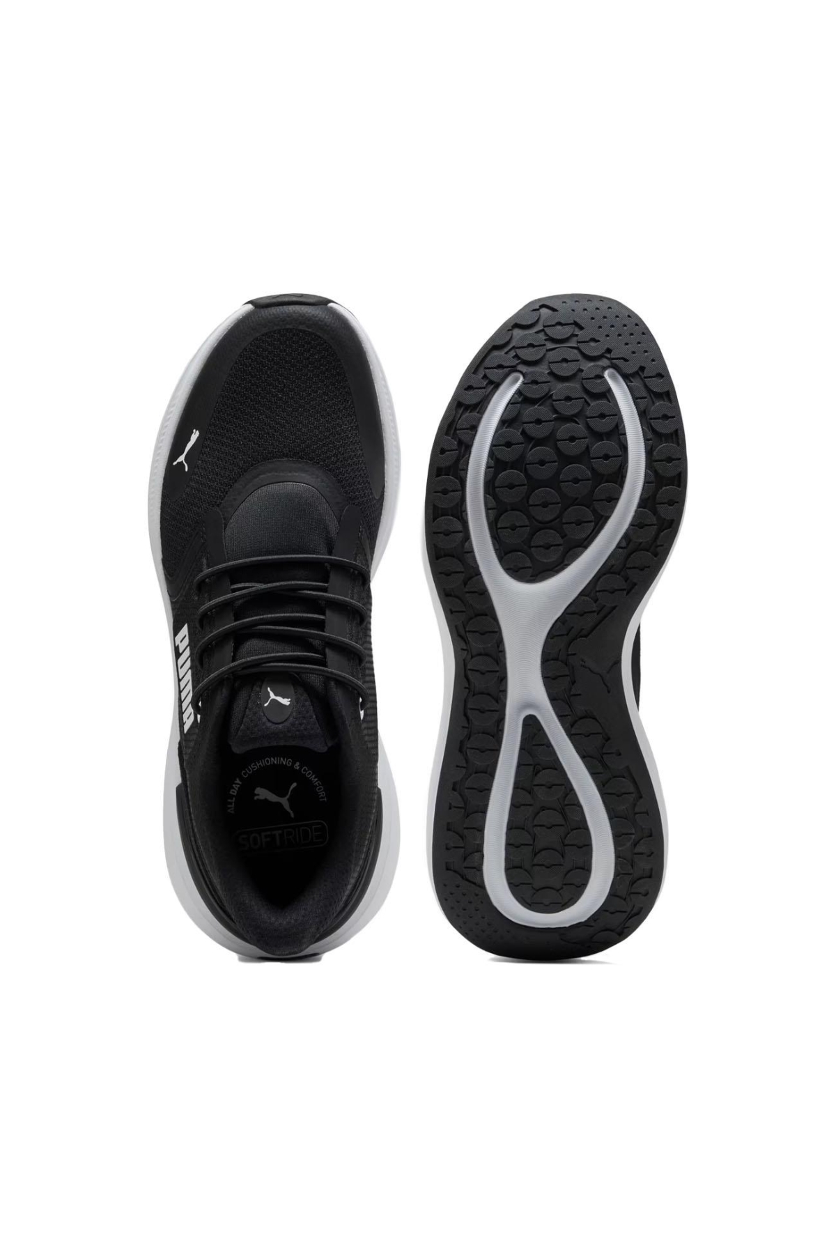311723 Softride Exo Shift Spor Ayakkabı Siyah-Beyaz - Görsel 5