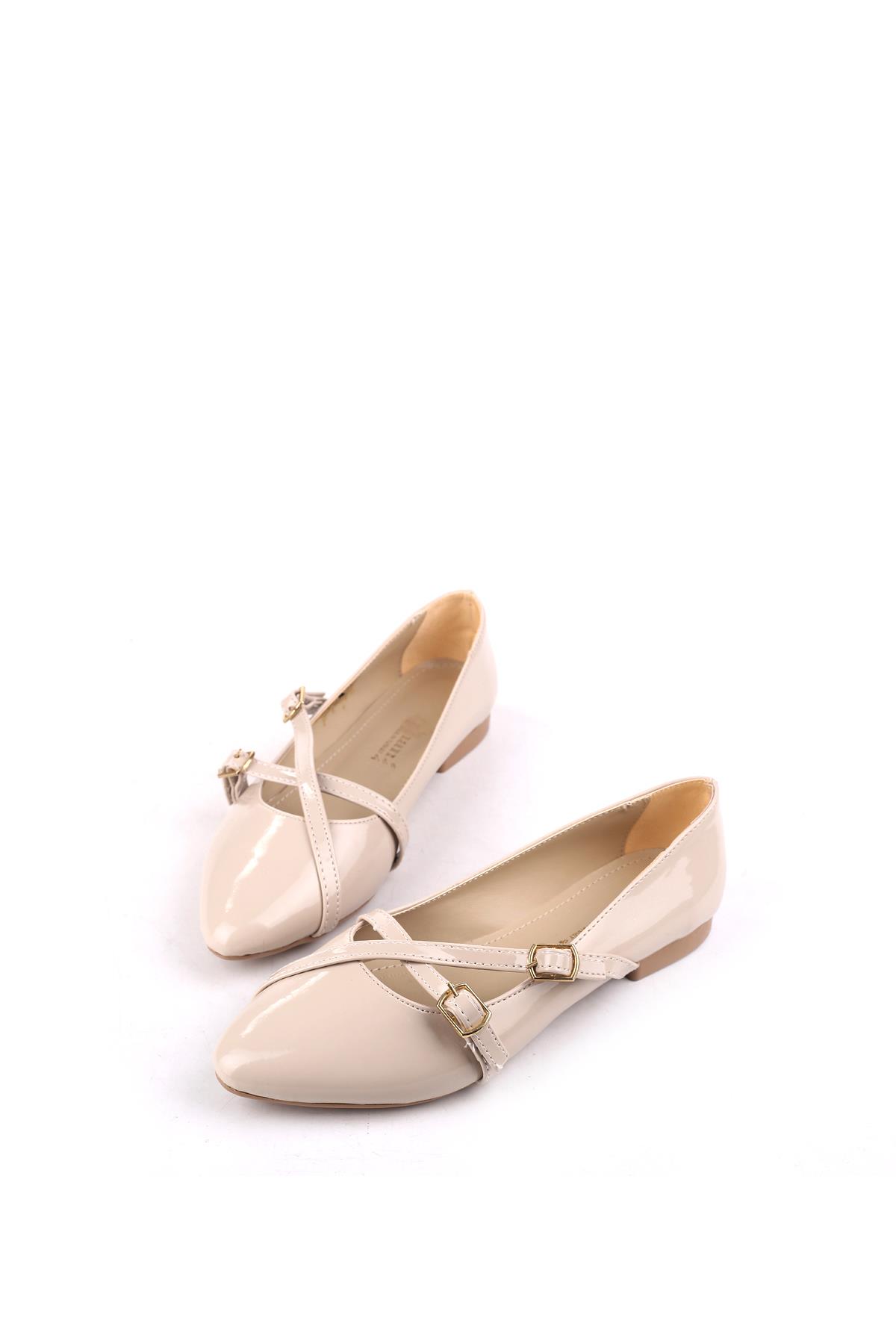 4710 Rahat Taban Kadın Babet Ayakkabı - Görsel 4