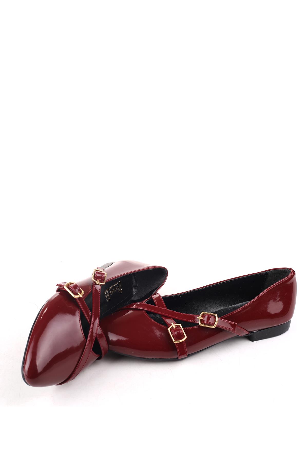 4710 Rahat Taban Kadın Babet Ayakkabı - Görsel 5