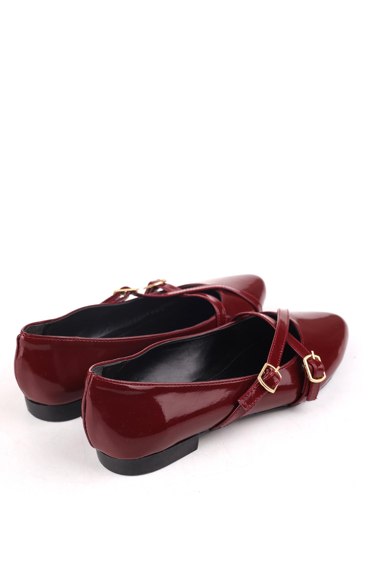 4710 Rahat Taban Kadın Babet Ayakkabı - Görsel 6