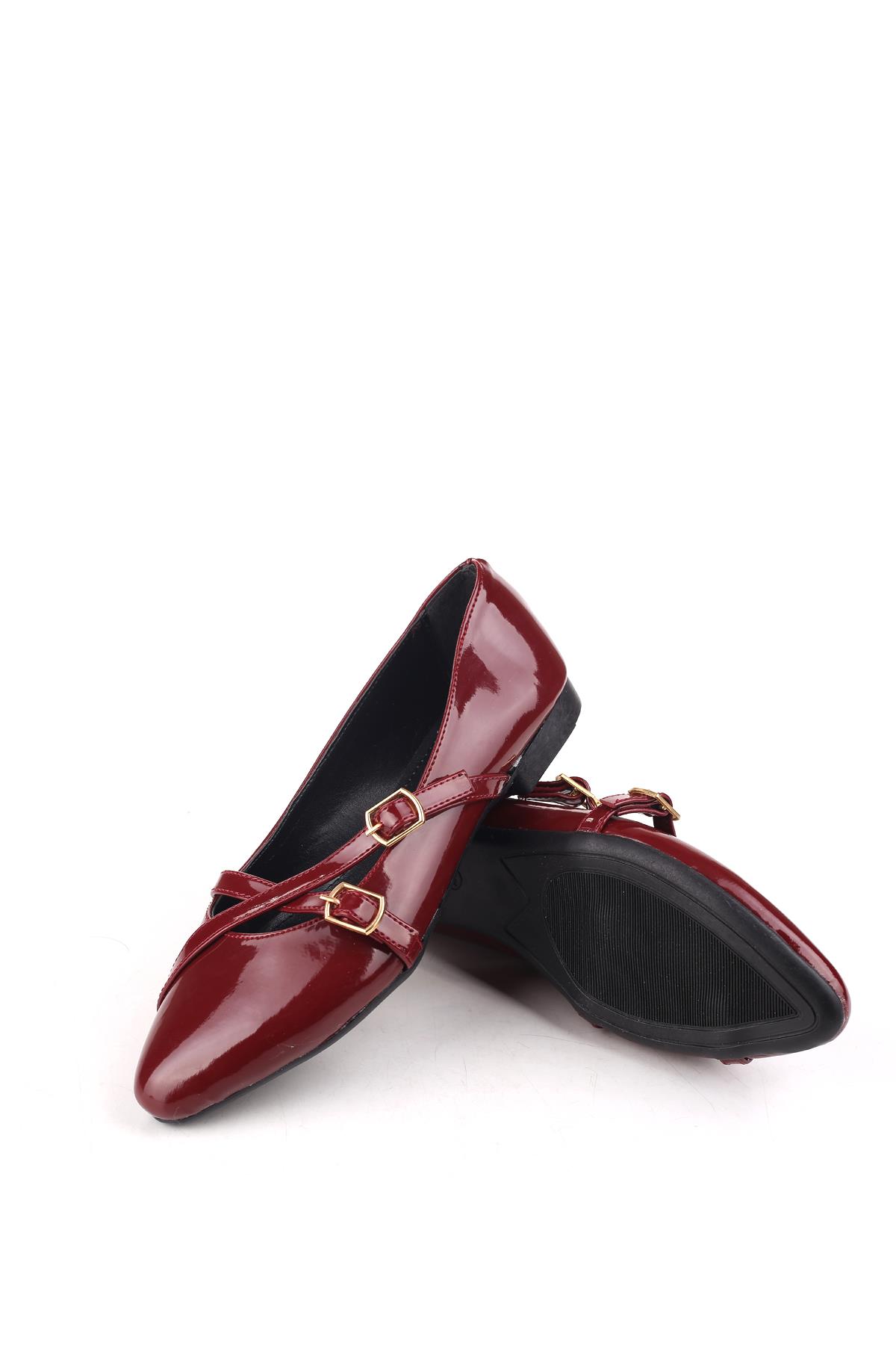 4710 Rahat Taban Kadın Babet Ayakkabı - Görsel 7