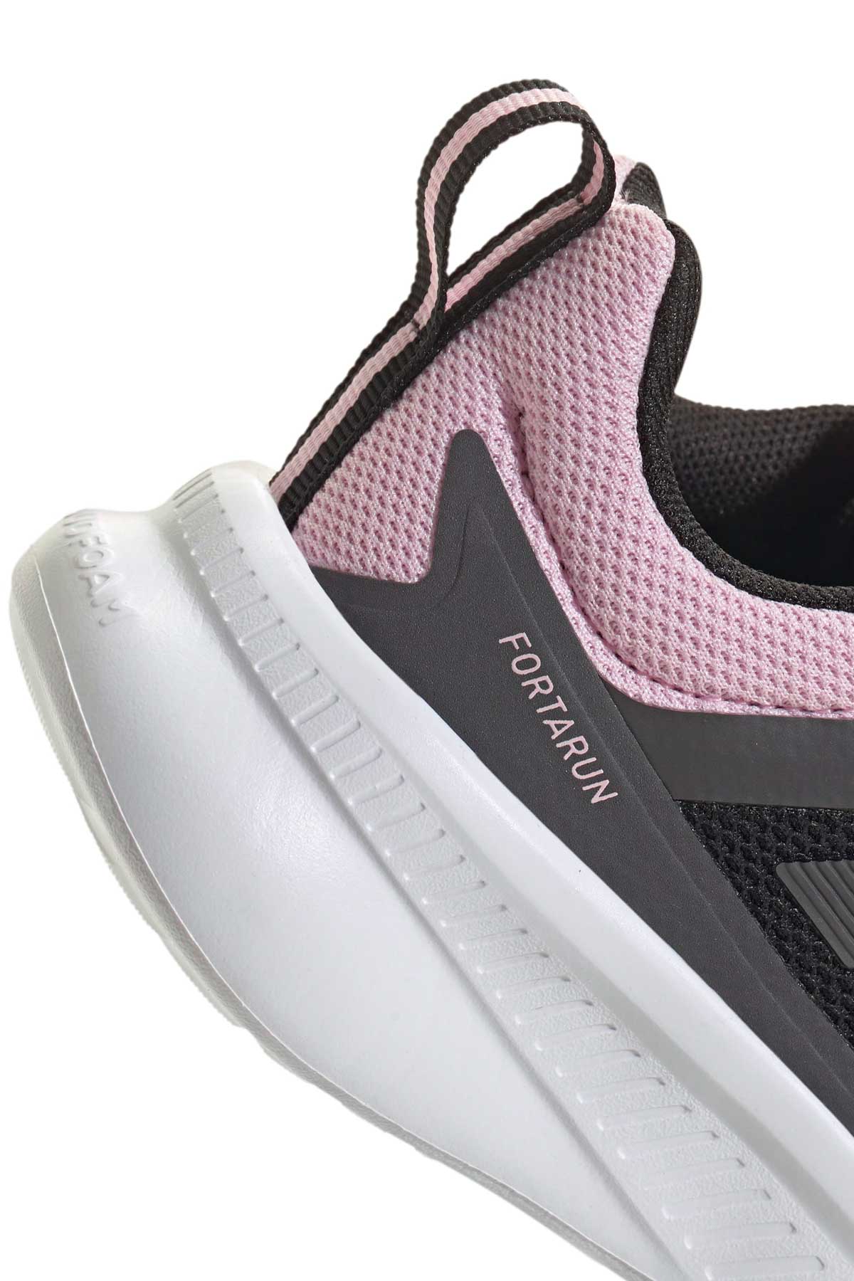 adidas FortaRun 4.0 EL C Siyah Kız Çocuk Spor Ayakkabı - Görsel 7