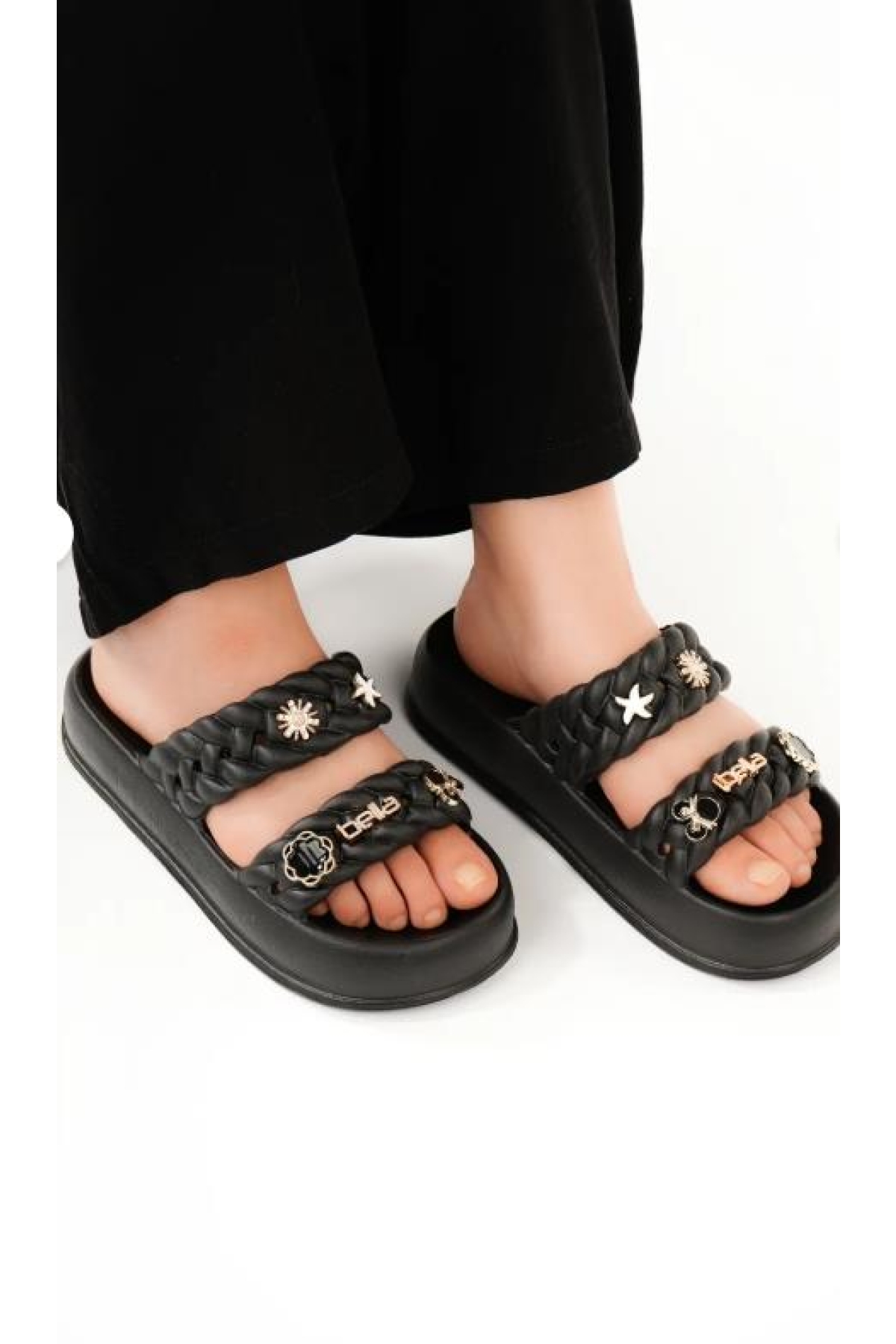 Akınalbella E423.Z.0001 Kadın Terlik - Görsel 3