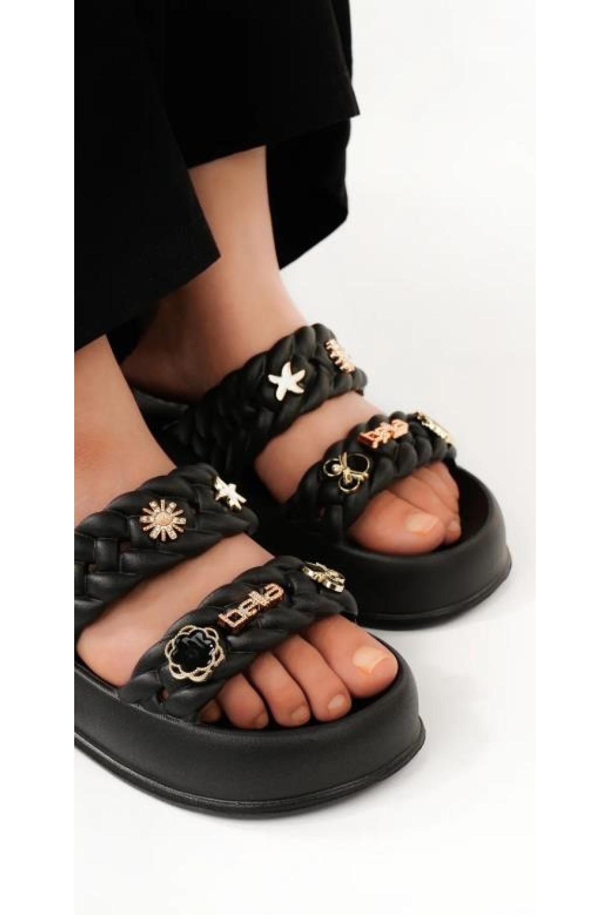 Akınalbella E423.Z.0001 Kadın Terlik - Görsel 4