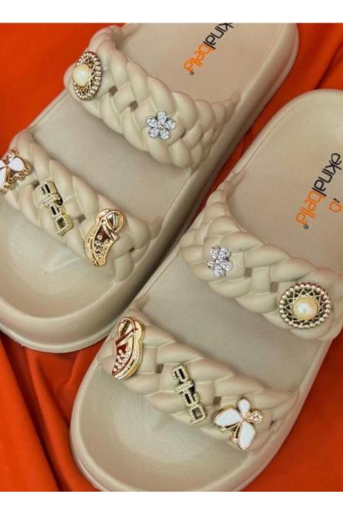 Akınalbella E423.Z.0001 Kadın Terlik - Görsel 3