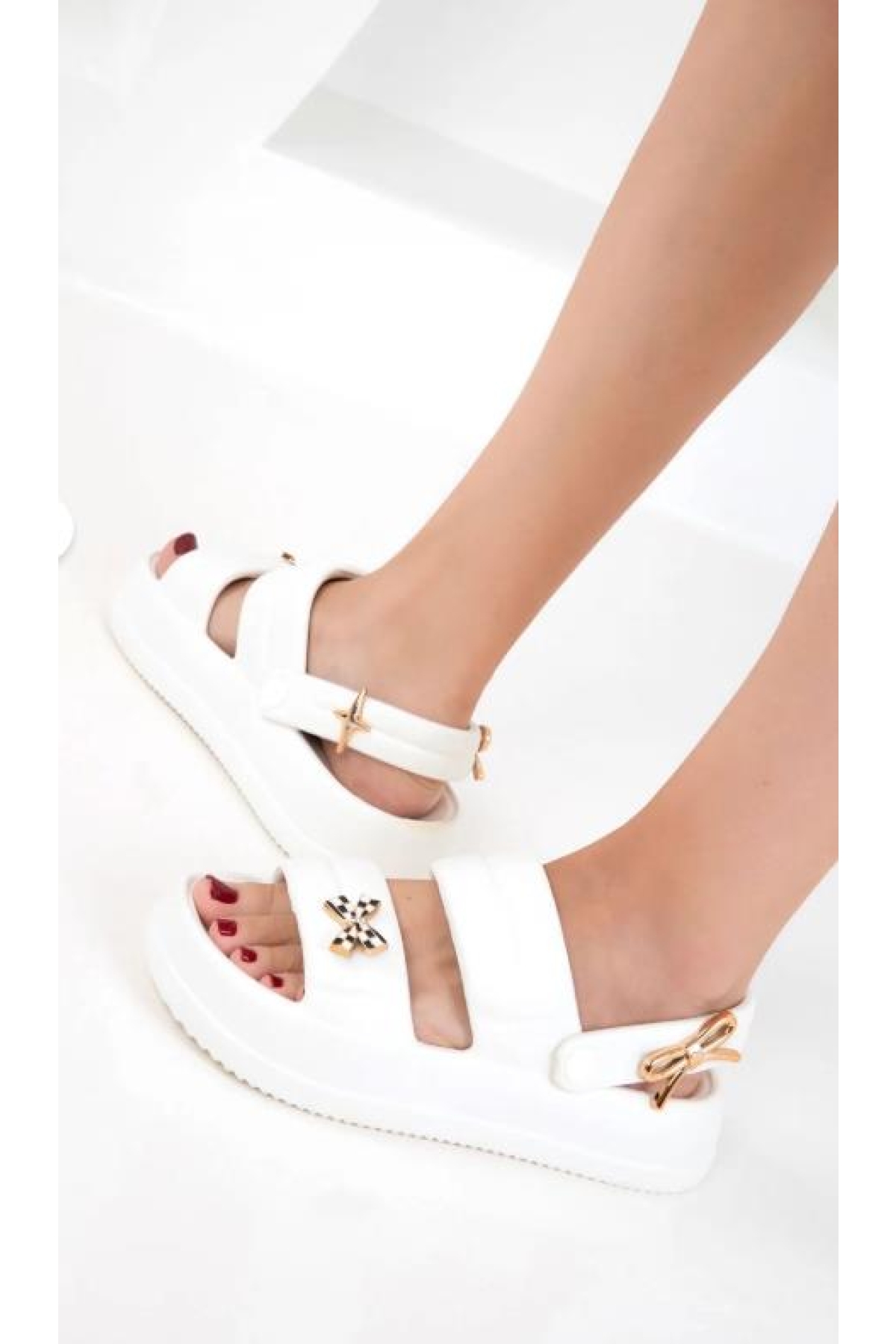 Akınalbella E458.Z.0001 Kadın Terlik - Görsel 4