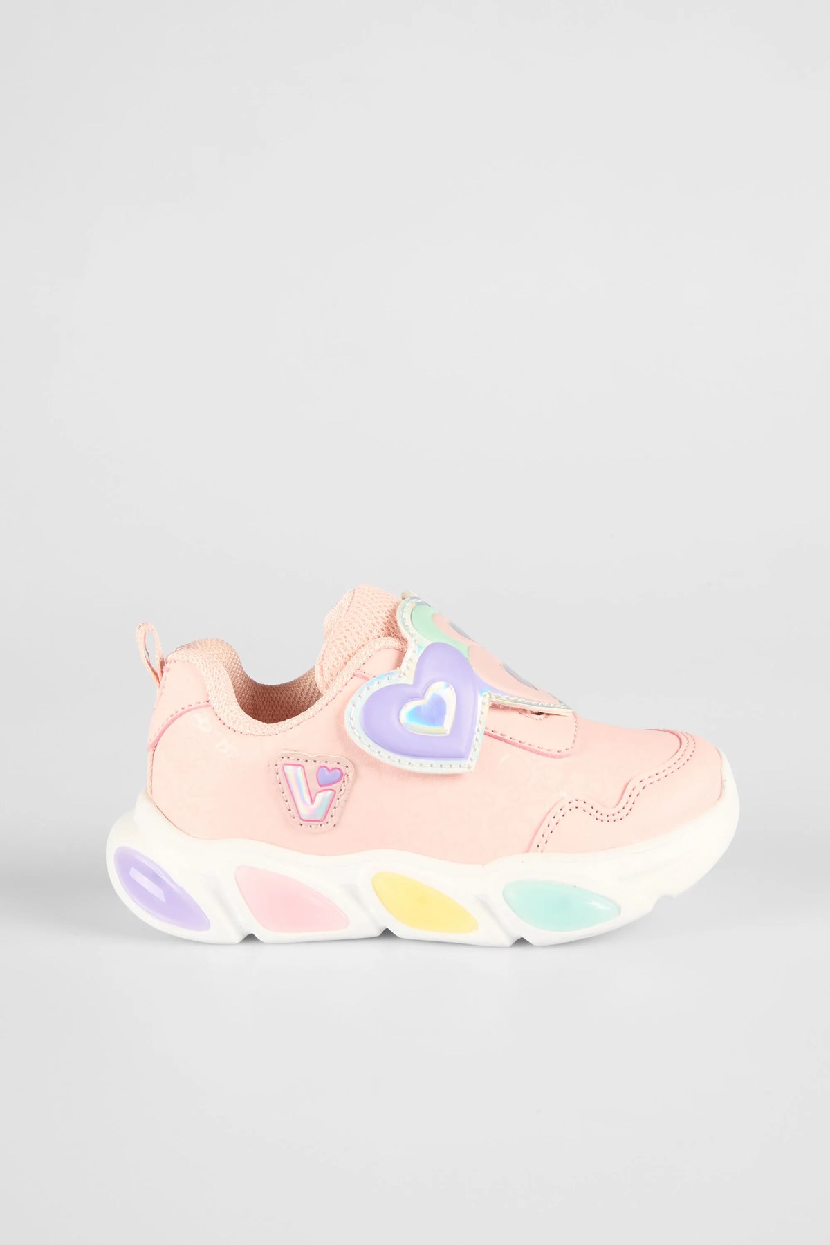 Lovely Kız Çocuk Işıklı Spor Ayakkabı - Görsel 2