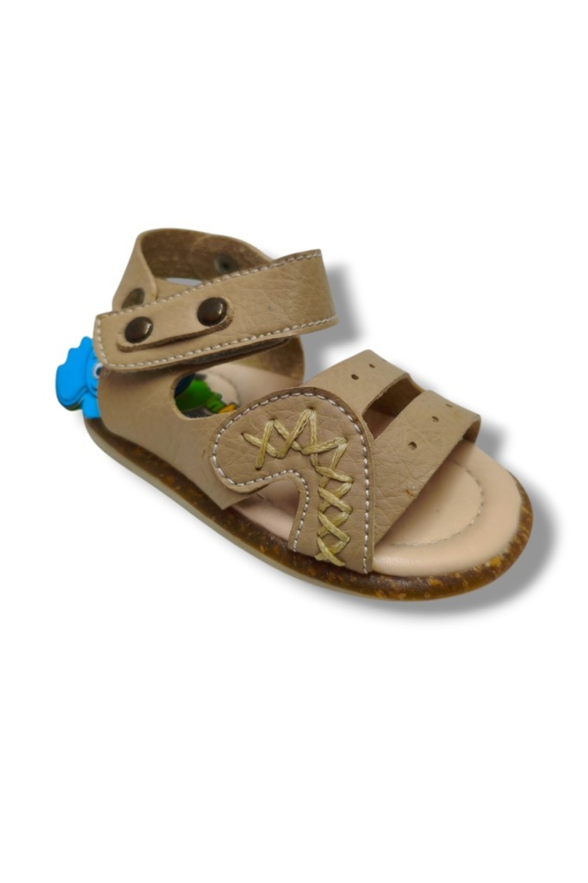 Şirinbebe 3023-20 Anatomik Dikiş Cırtlı Erkek Çocuk Sandalet 18-20 - Görsel 2