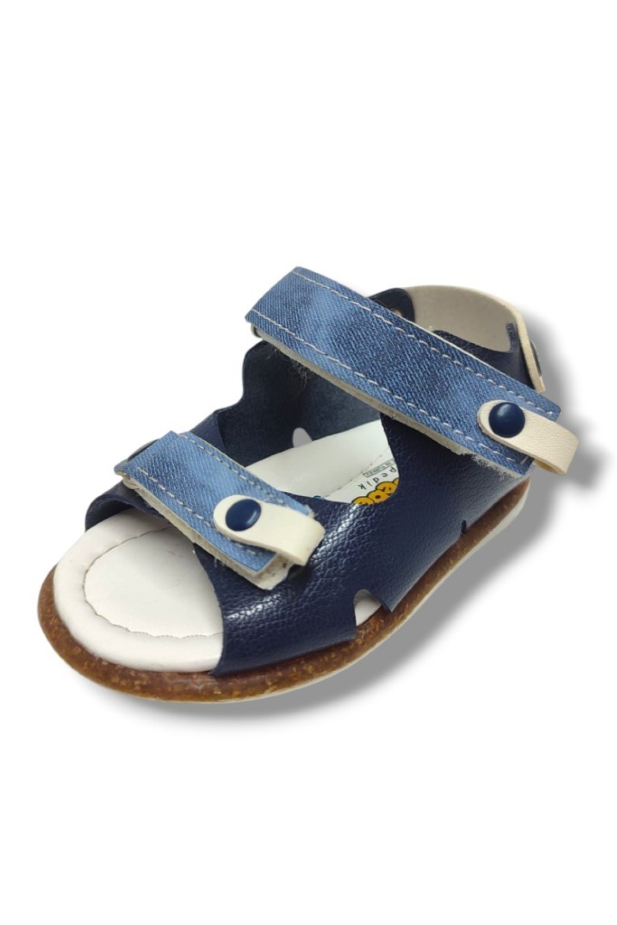 Şirinbebe 1710-20 Çift Cırt Tokalı Erkek Çocuk Sandalet Lacivert Mavi 18-20 - Görsel 2