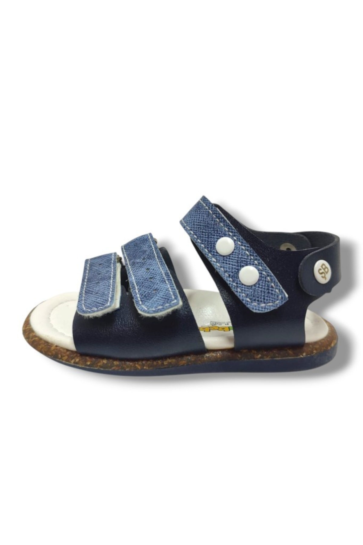 Şirinbebe 1717-20 3 Cırt Bant Erkek Çocuk Sandalet Lacivert Mavi 21-25 - Görsel 3