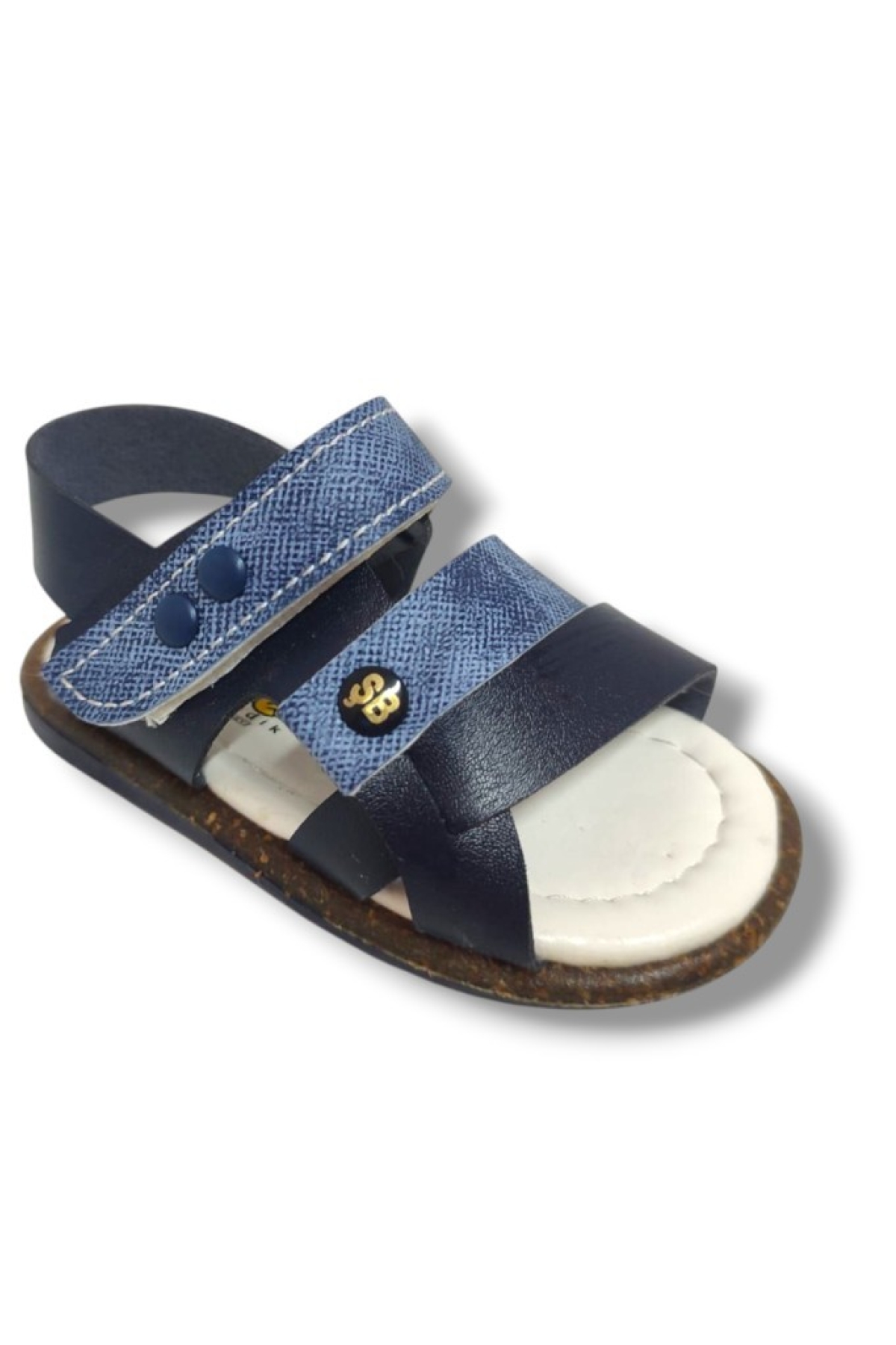 Şirinbebe 1638-20 Anatomik 3 Bant Kemer Tokalı Erkek Çocuk Sandalet Lacivert Mavi 18-20 - Görsel 2